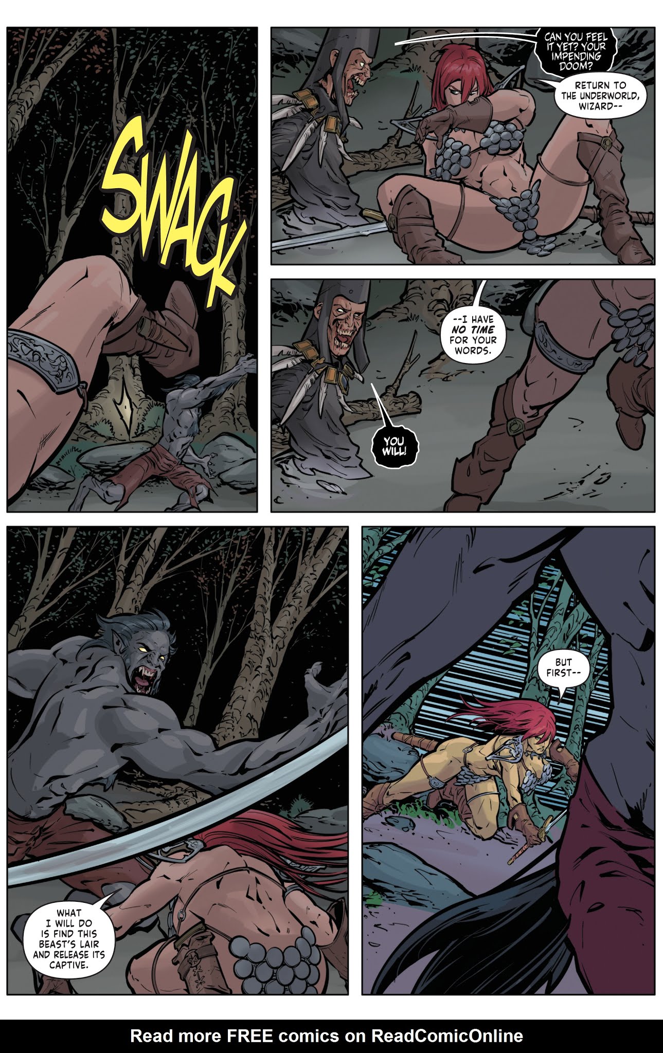 Read online Red Sonja: Halloween Special comic -  Issue # Full - 18