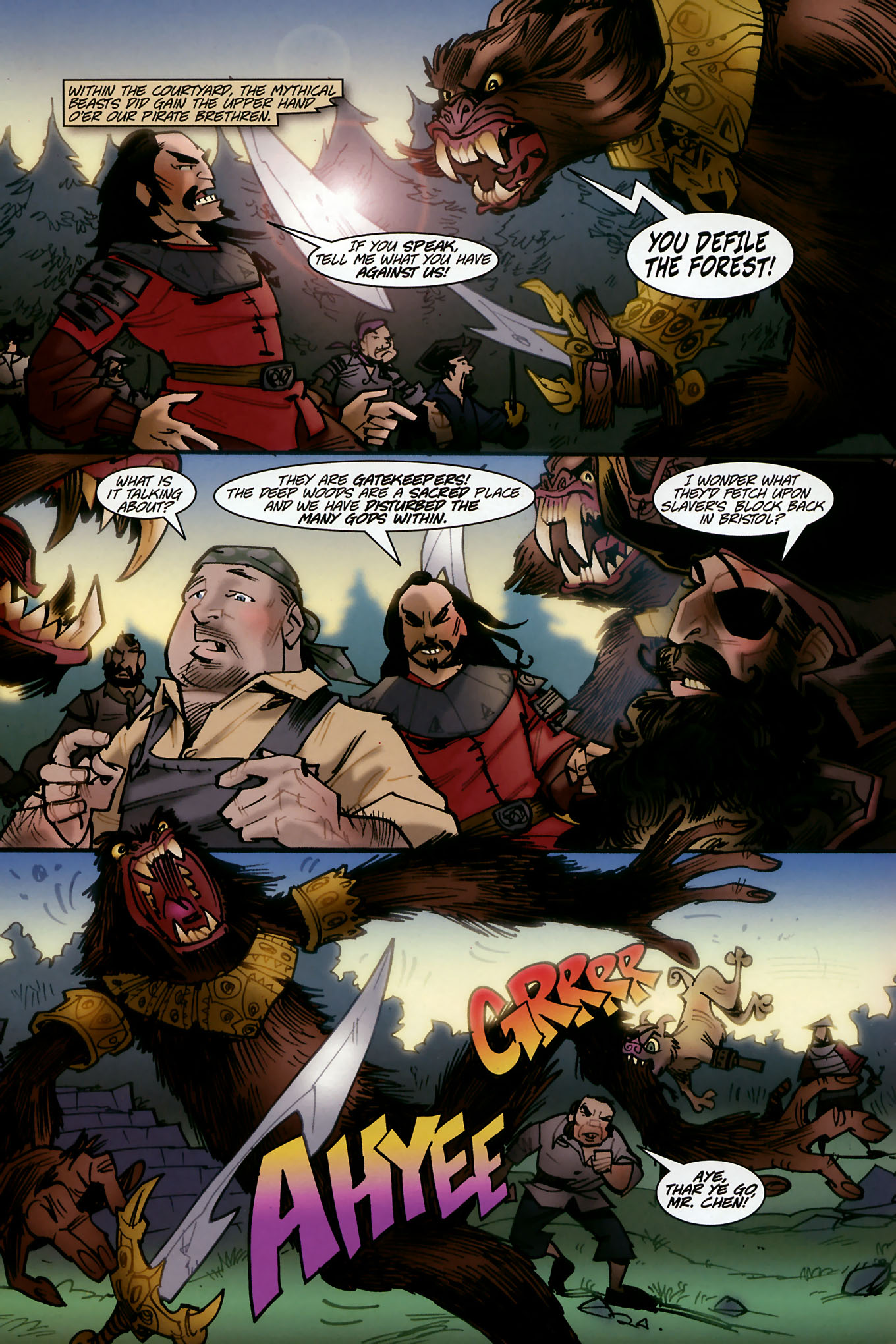 Read online The Voyages of The SheBuccaneer comic -  Issue #5 - 10