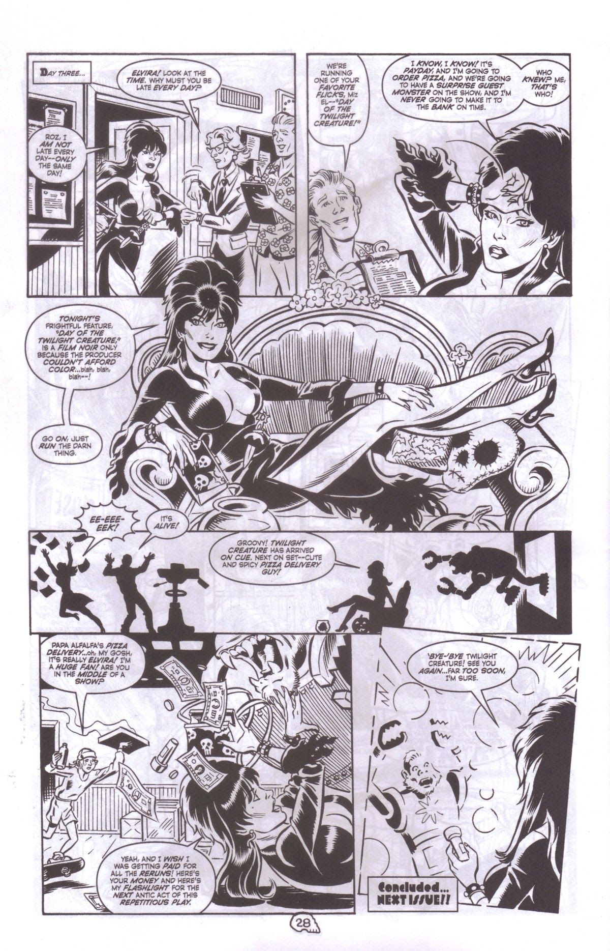 Read online Elvira, Mistress of the Dark comic -  Issue #165 - 26