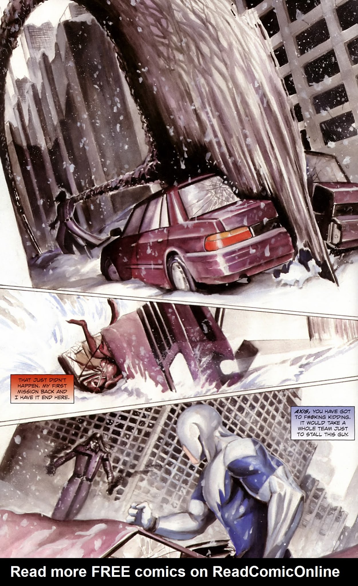 Read online Omega One comic -  Issue #3 - 12