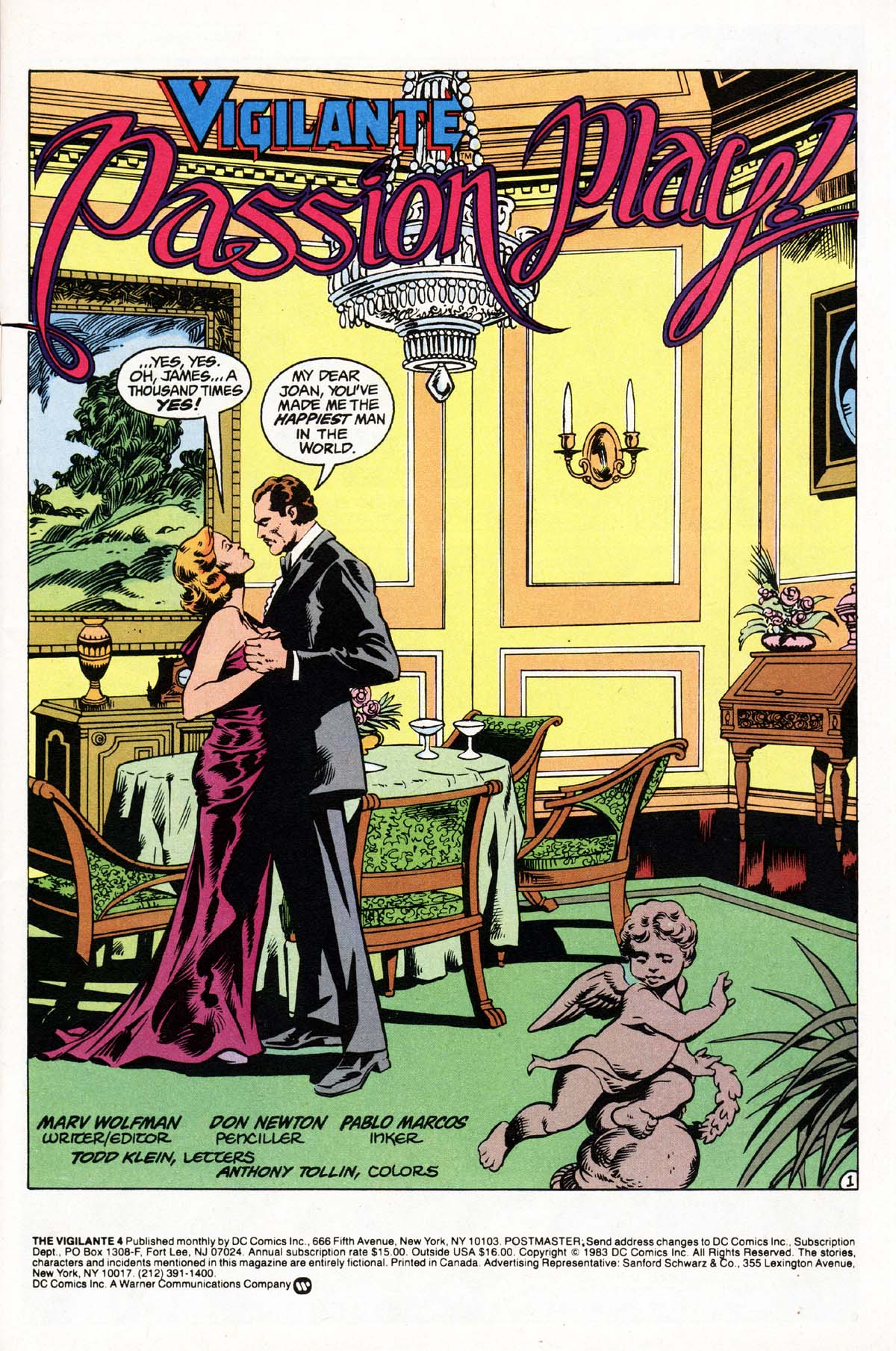 Read online Vigilante (1983) comic -  Issue #4 - 2
