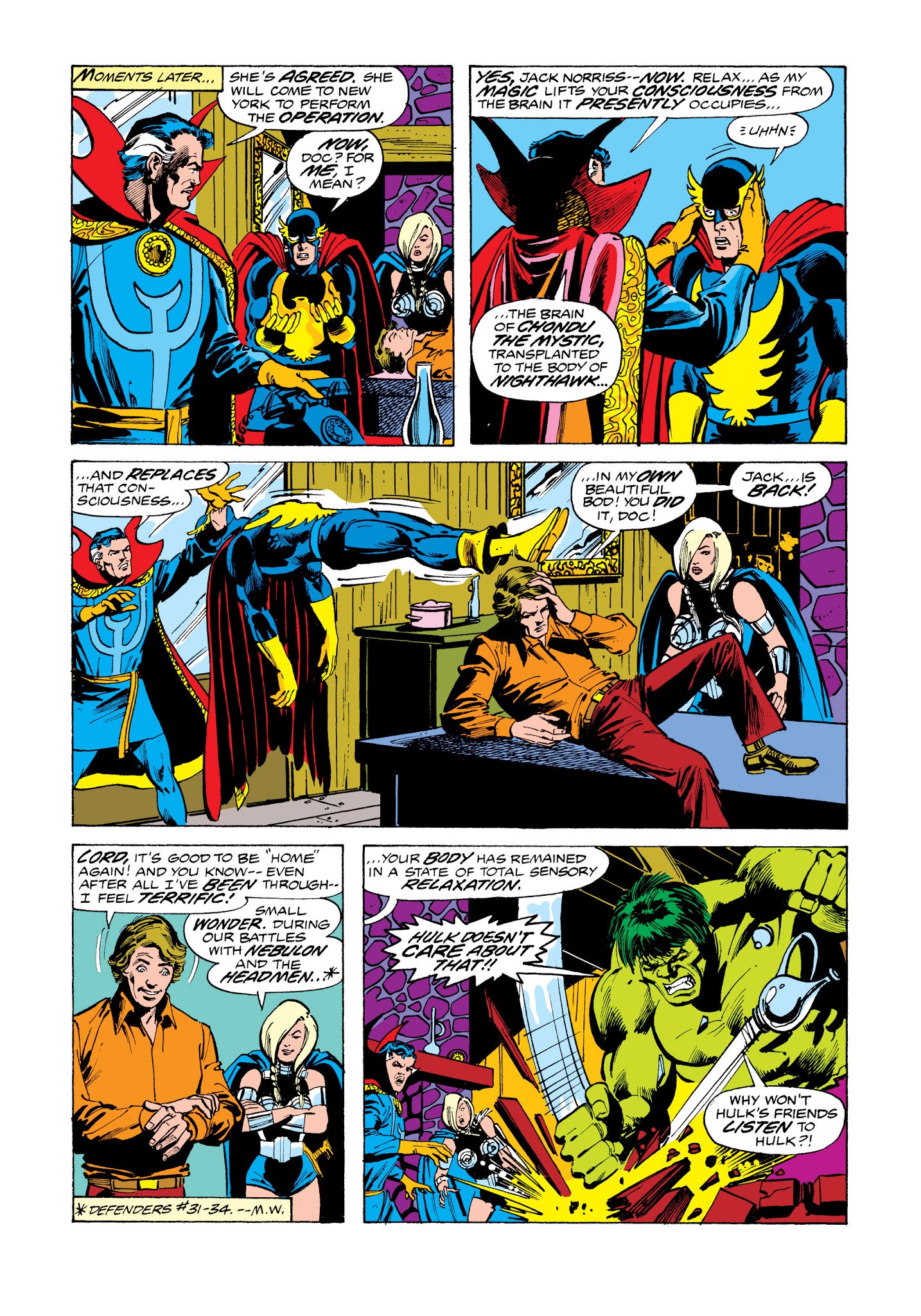 Read online Marvel Masterworks: The Defenders comic -  Issue # TPB 5 (Part 1) - 86