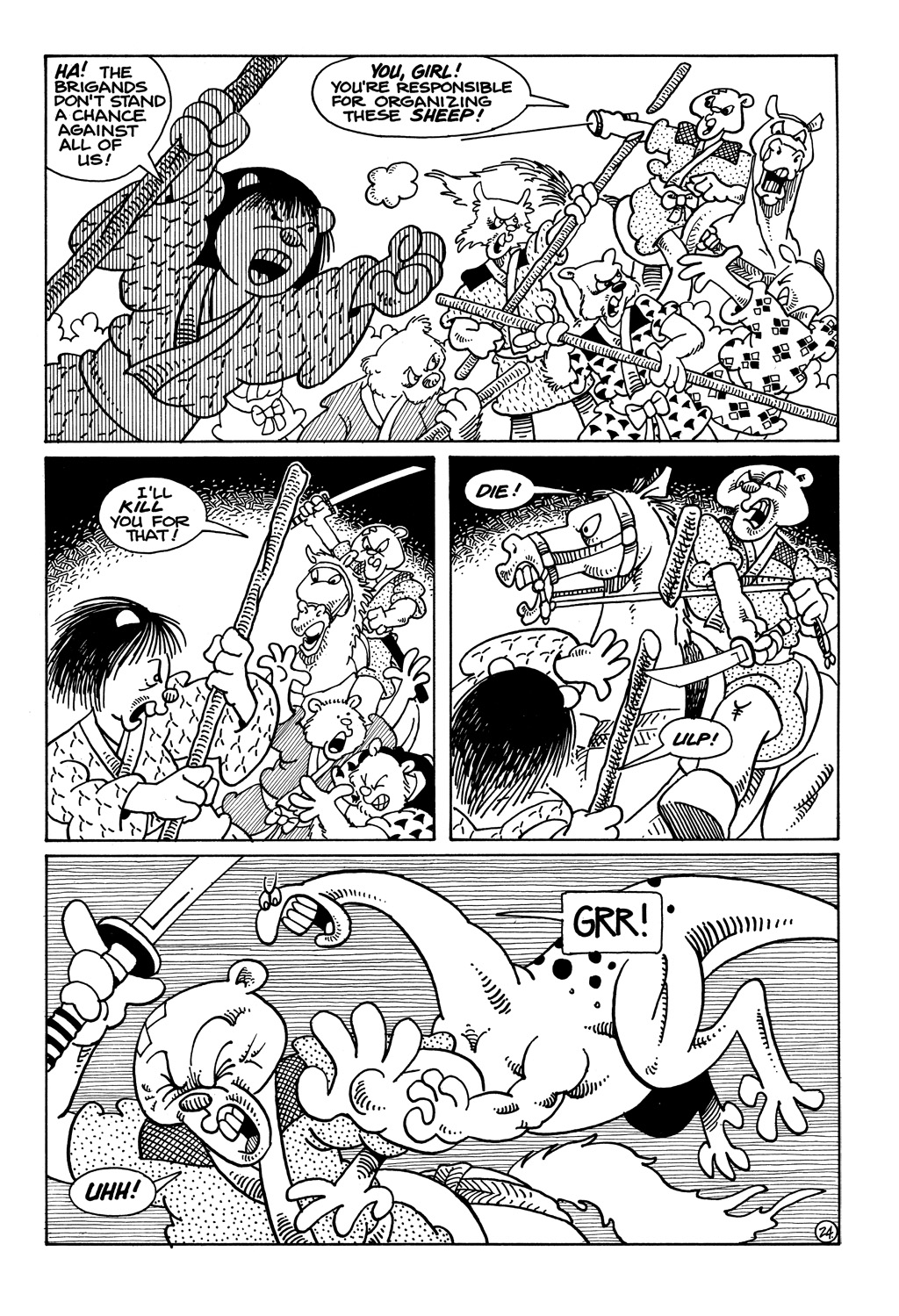 Read online Usagi Yojimbo (1987) comic -  Issue #18 - 26