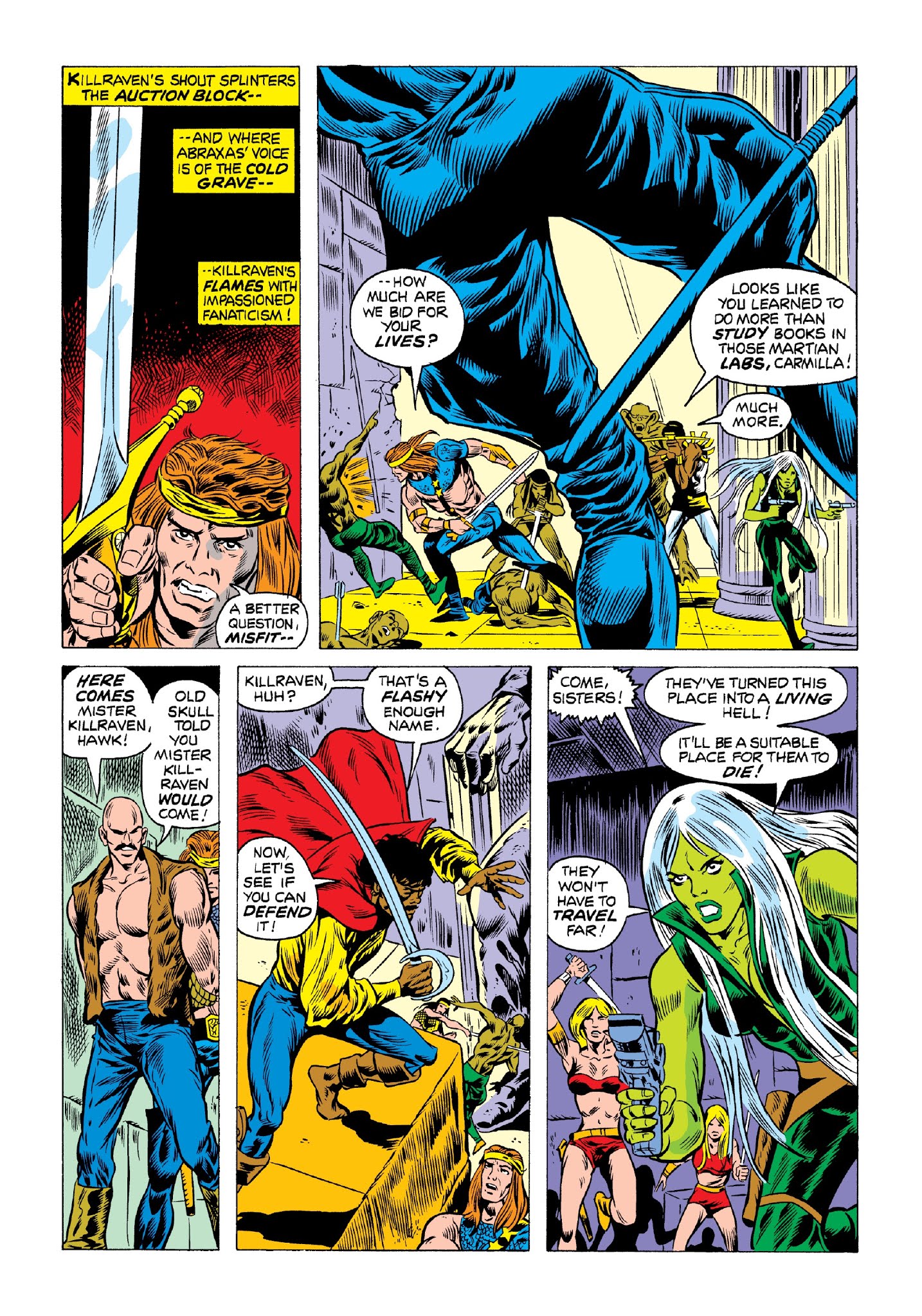 Read online Marvel Masterworks: Killraven comic -  Issue # TPB 1 (Part 2) - 6