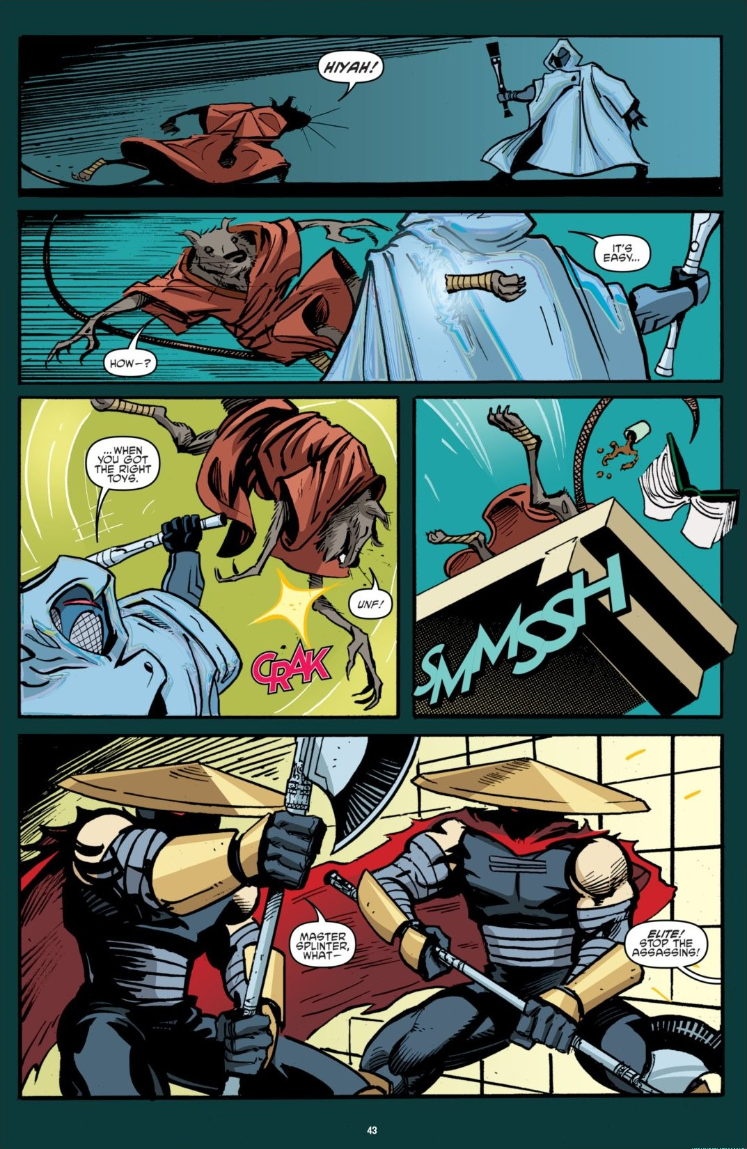 Read online Teenage Mutant Ninja Turtles: The IDW Collection comic -  Issue # TPB 7 (Part 1) - 43