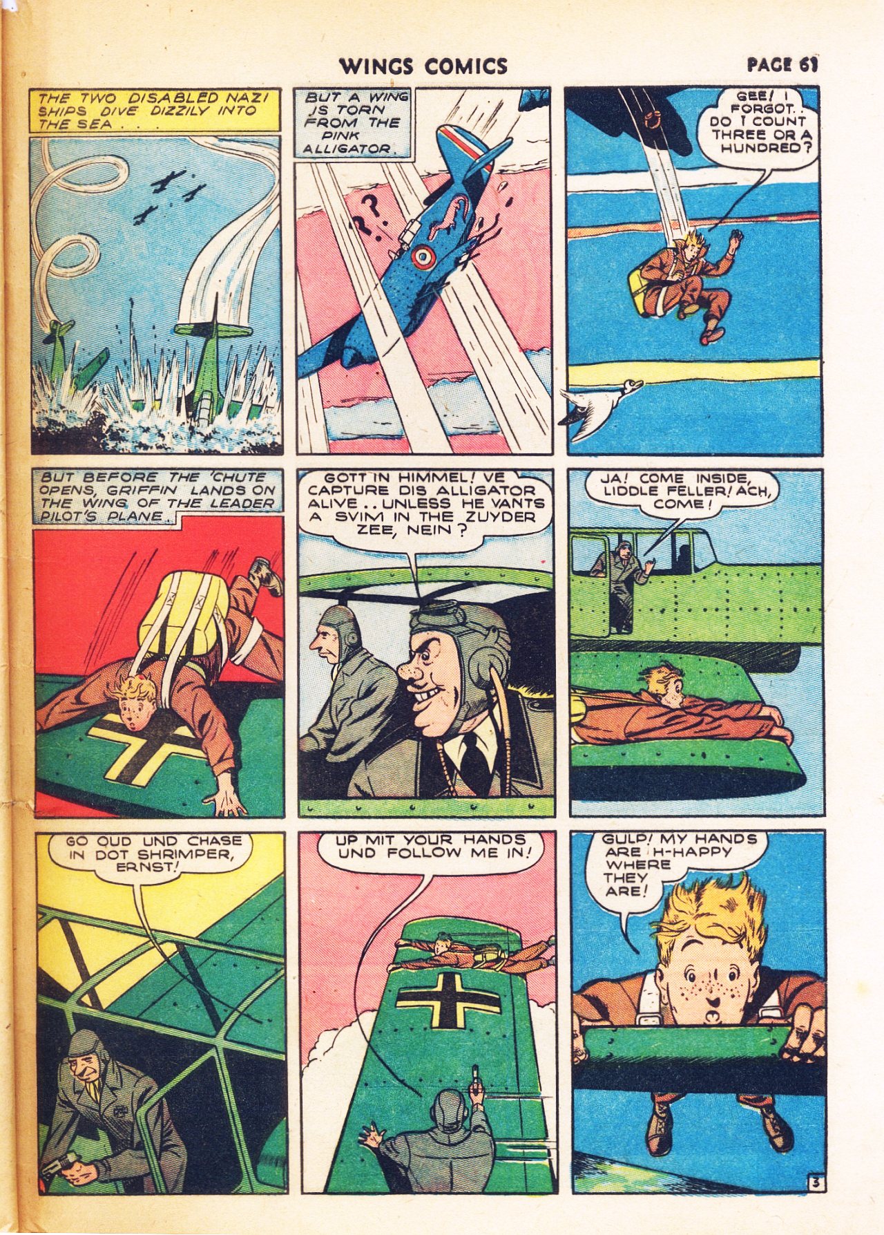 Read online Wings Comics comic -  Issue #8 - 63