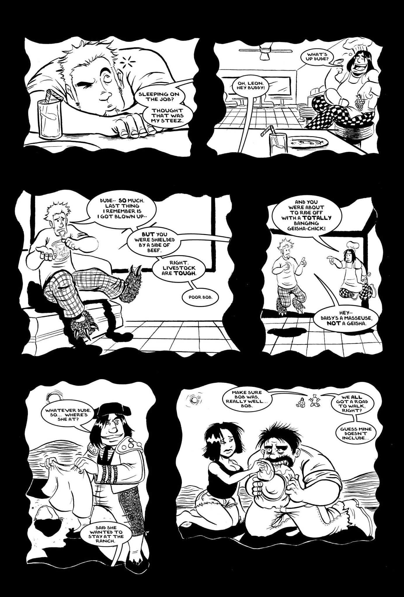 Read online Freelance Blues comic -  Issue # TPB - 92
