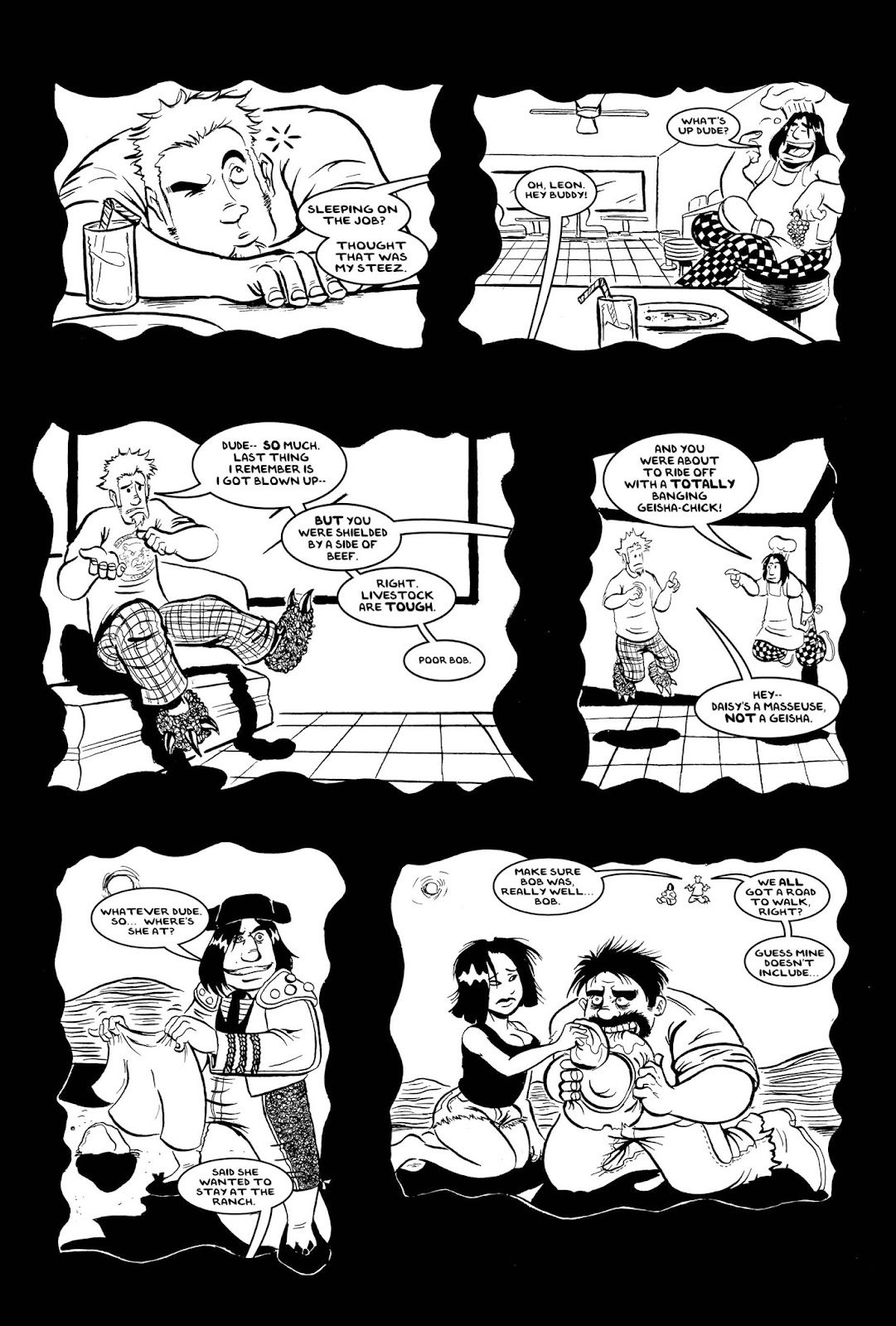Freelance Blues issue TPB - Page 92