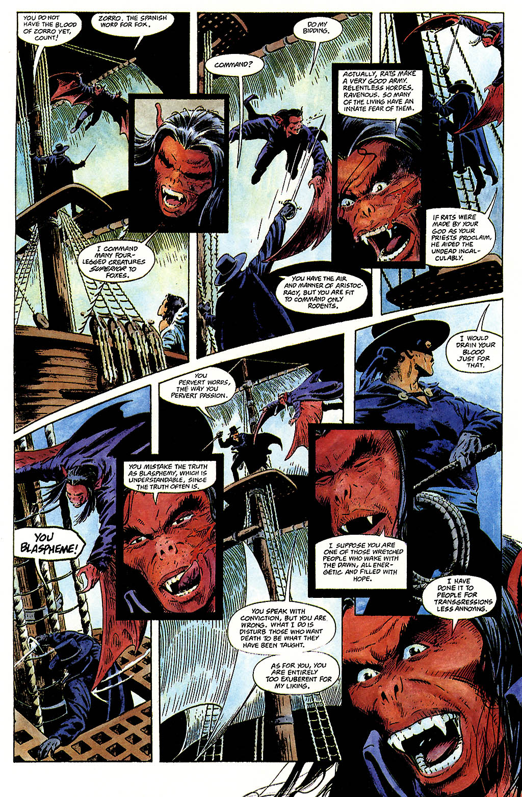 Read online Dracula Versus Zorro comic -  Issue #2 - 10