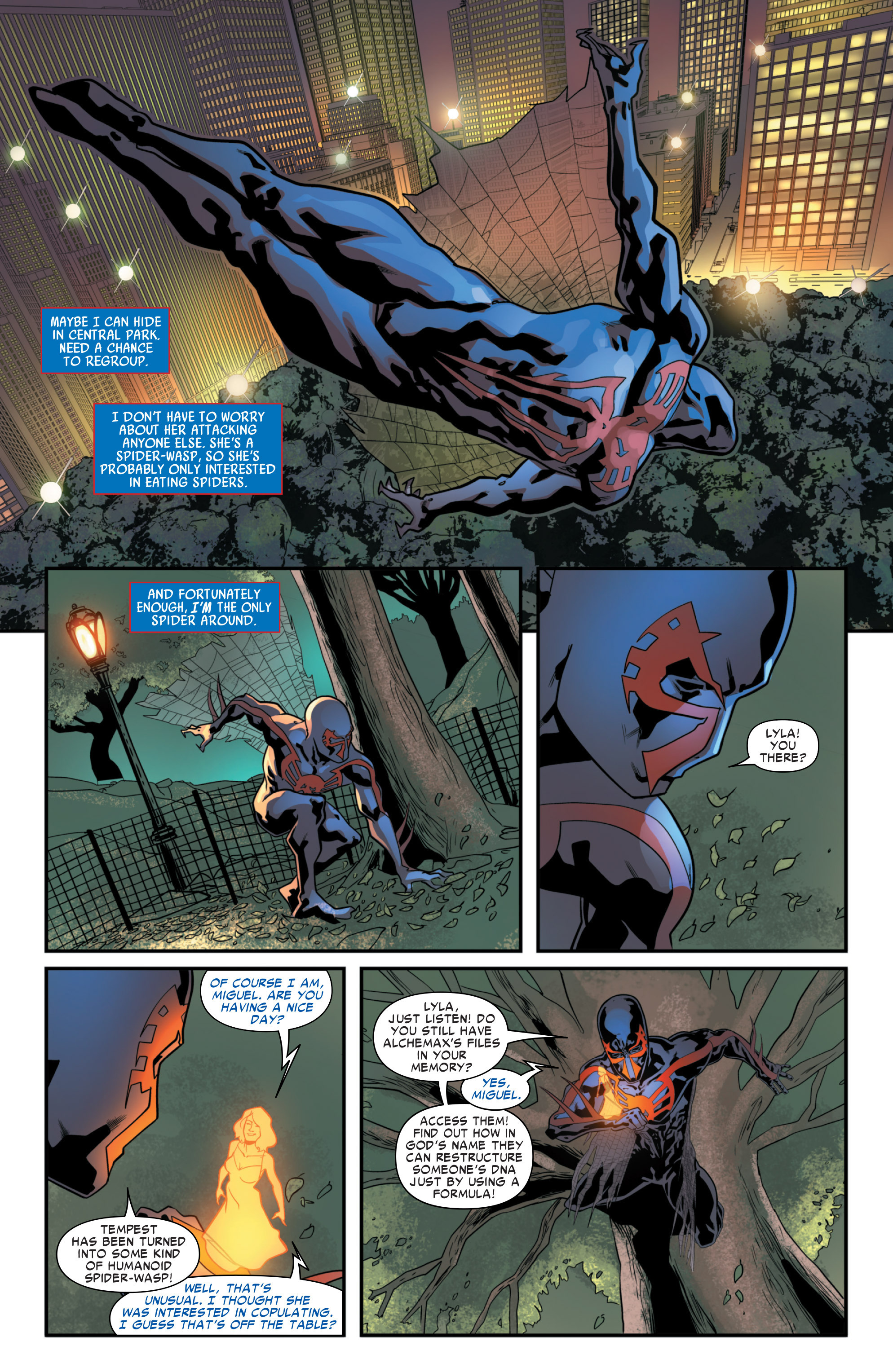 Read online Spider-Man 2099 (2014) comic -  Issue #12 - 7
