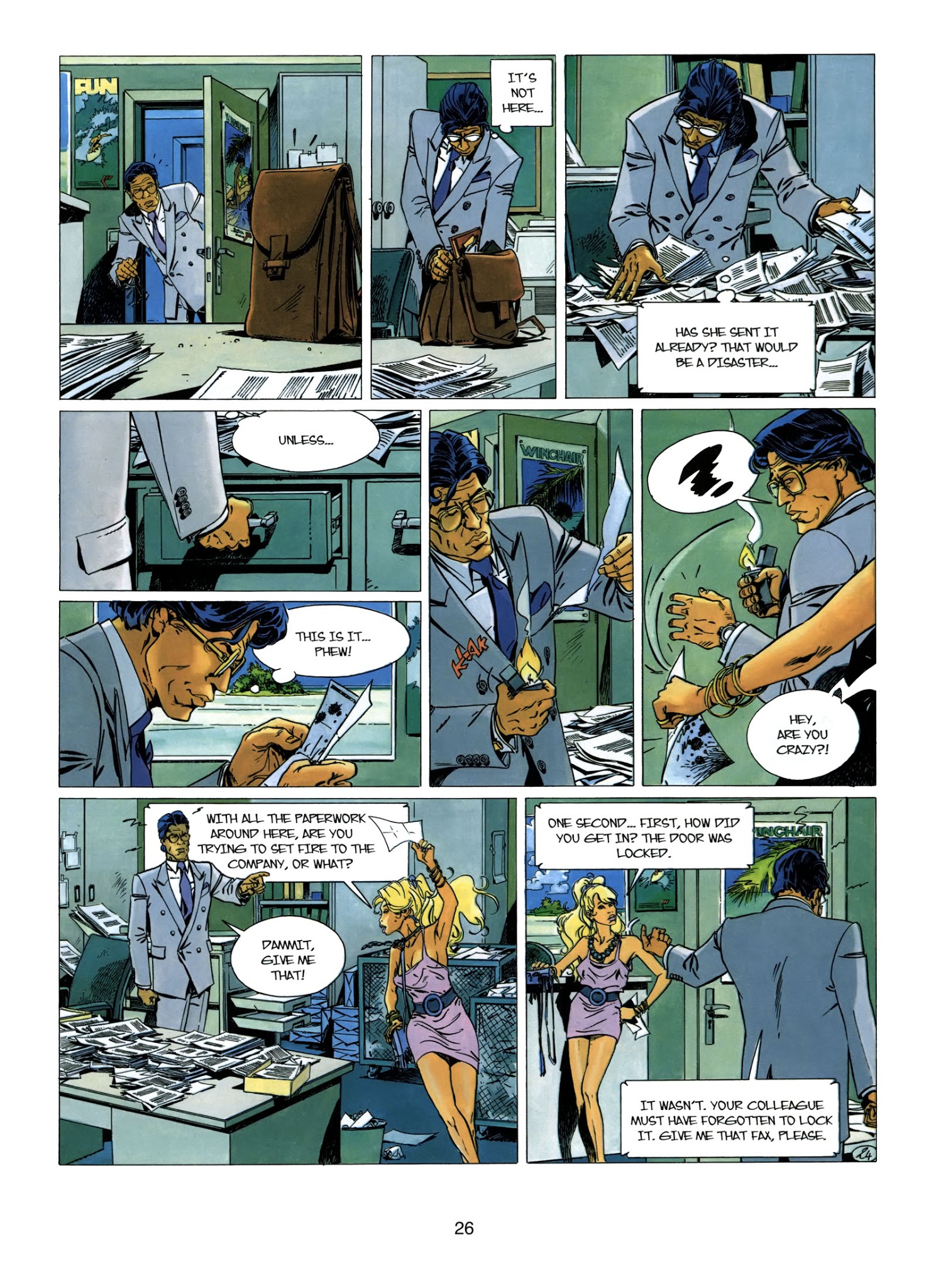 Read online Largo Winch comic -  Issue # TPB 5 - 27