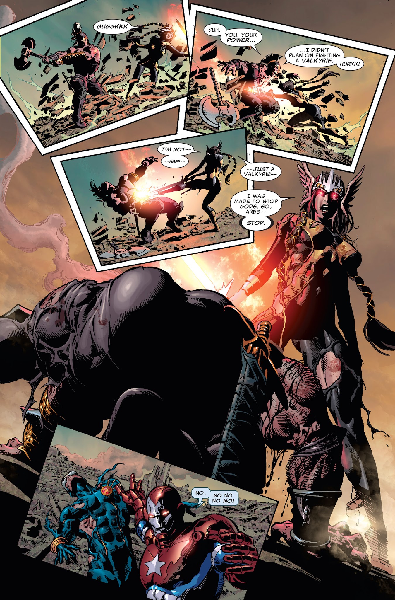 Read online Dark Avengers/Uncanny X-Men: Utopia comic -  Issue # TPB - 157
