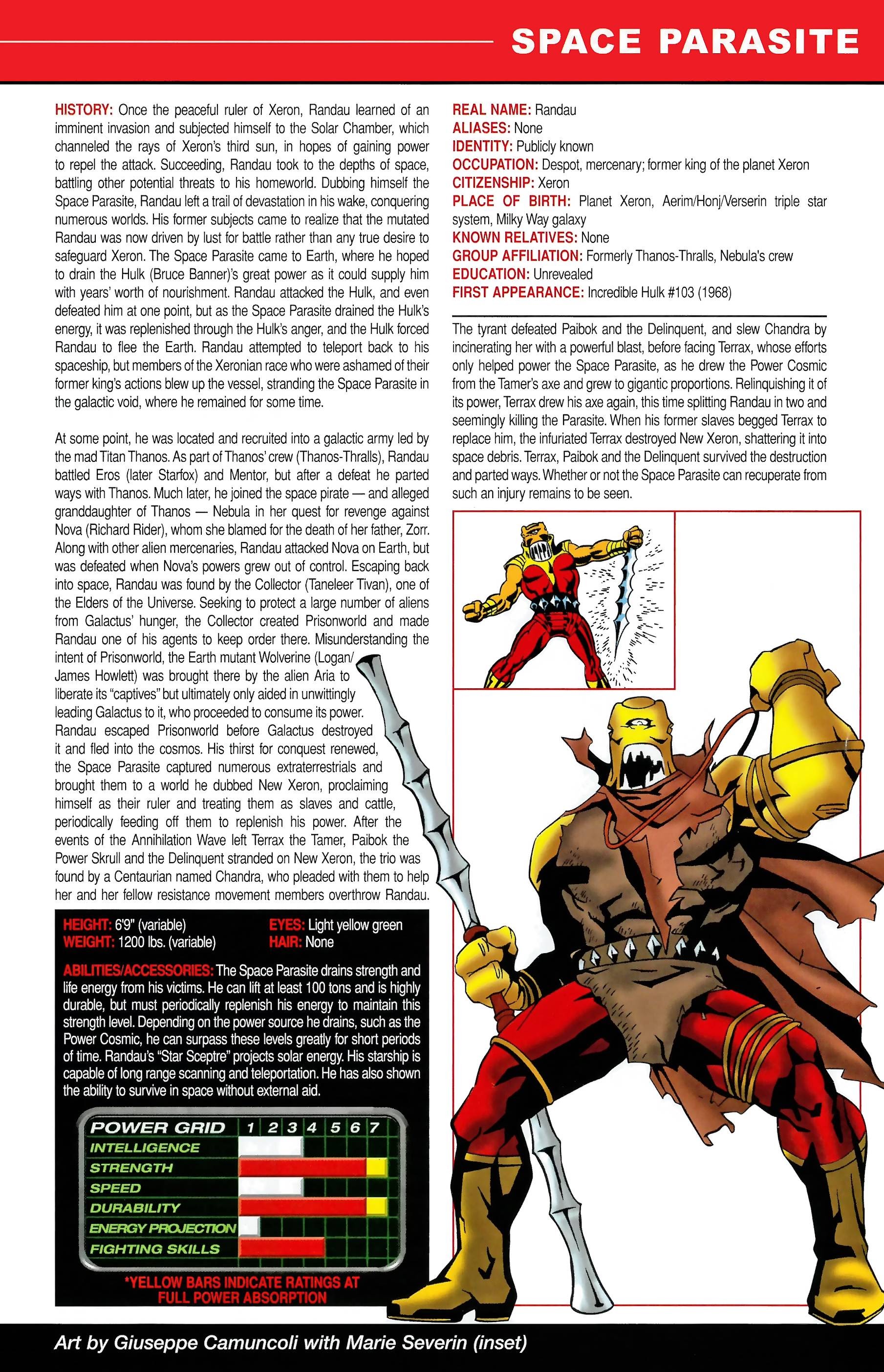 Read online Official Handbook of the Marvel Universe A to Z comic -  Issue # TPB 10 (Part 2) - 127