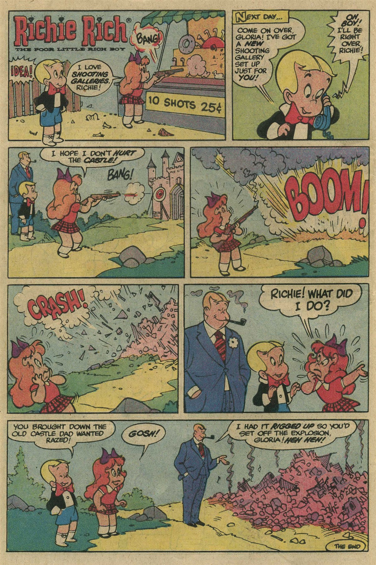 Read online Richie Rich & His Girl Friends comic -  Issue #16 - 10