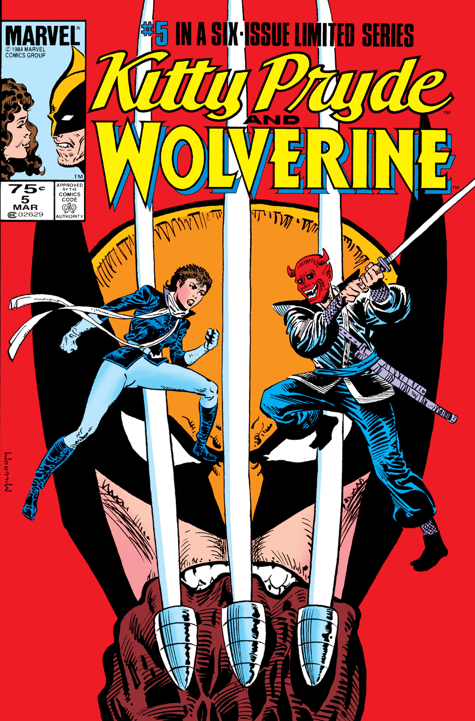 Read online Kitty Pryde and Wolverine comic -  Issue #5 - 1
