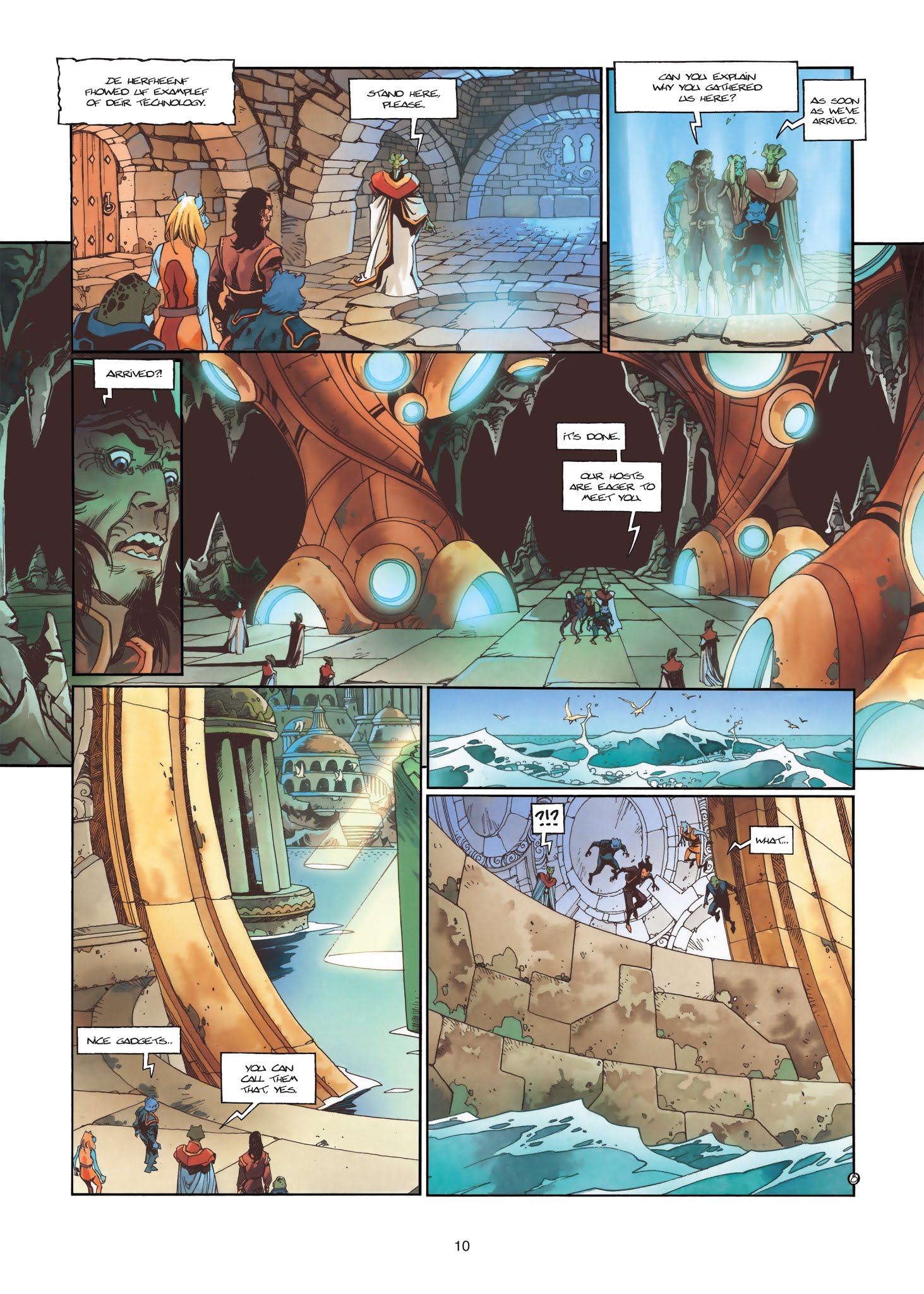 Read online Ythaq comic -  Issue #7 - 10