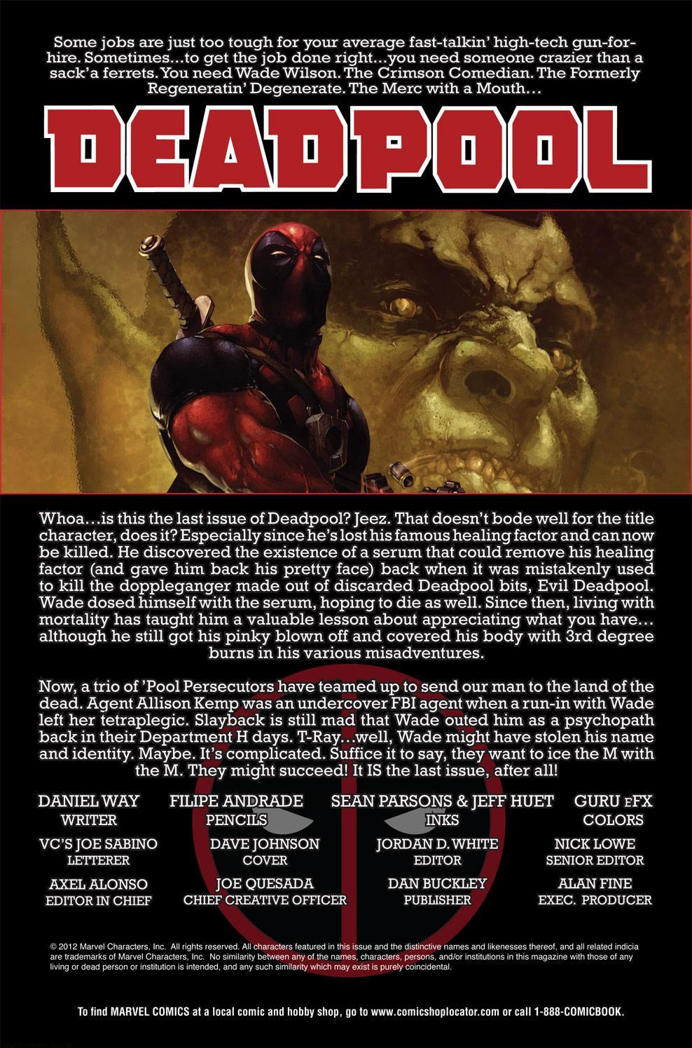 Read online Deadpool (2008) comic -  Issue #63 - 2