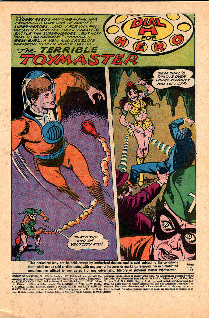 Read online House of Mystery (1951) comic -  Issue #169 - 3