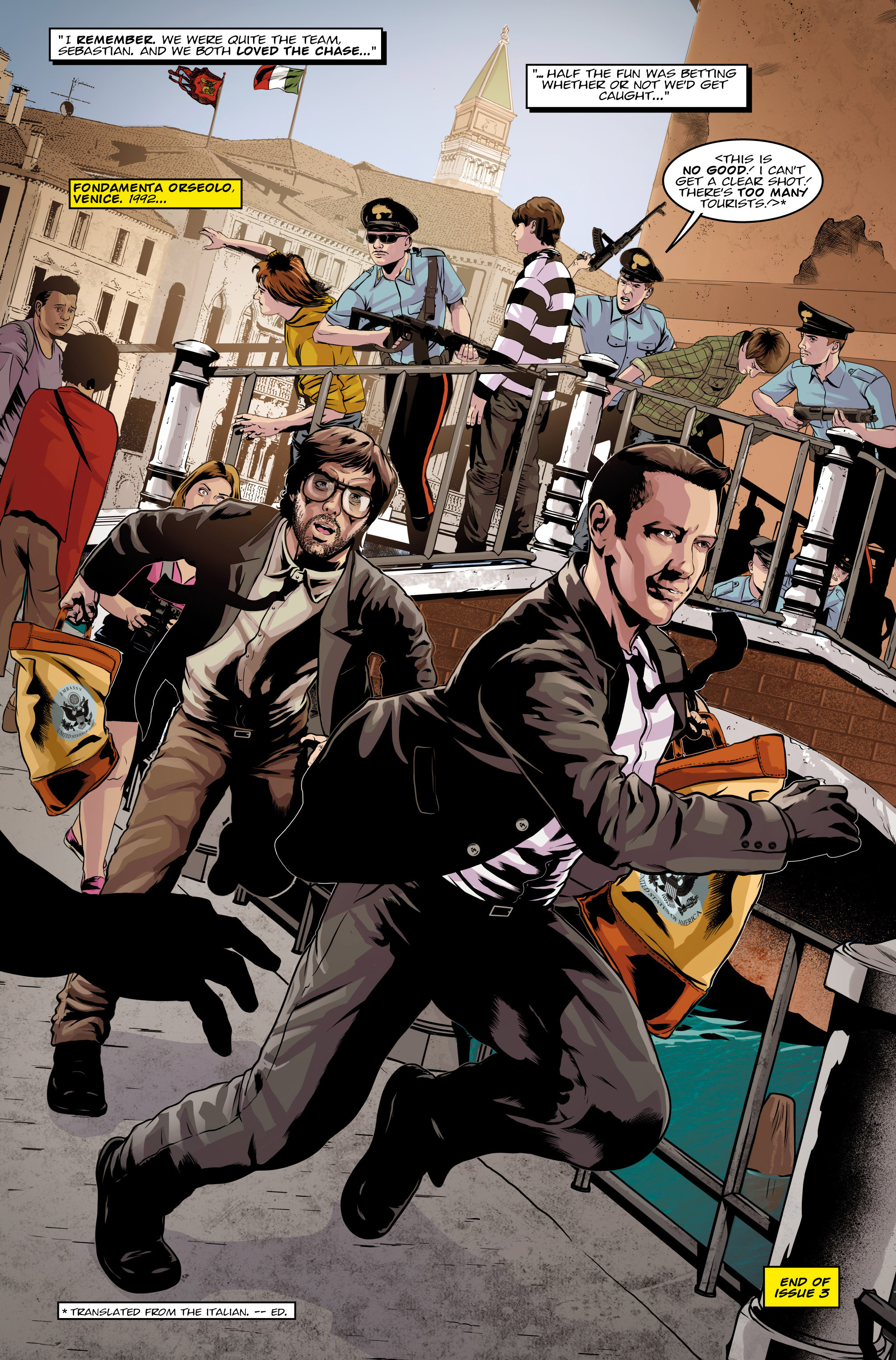 Read online The Blacklist comic -  Issue #3 - 23