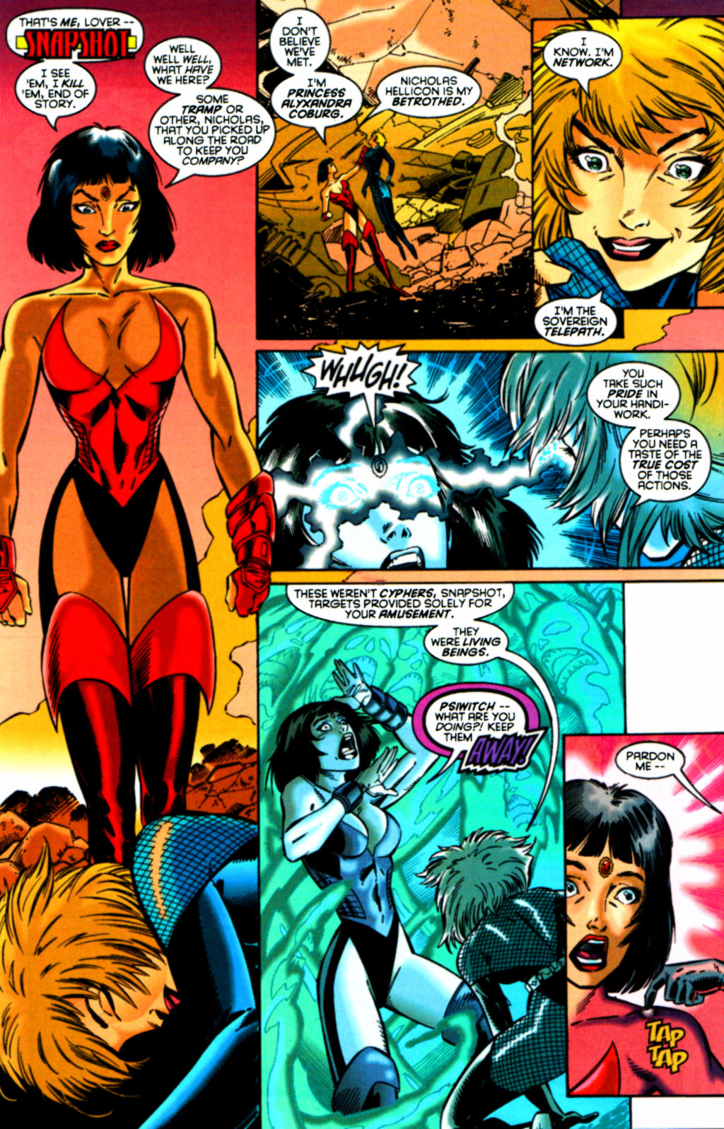 Read online Sovereign Seven comic -  Issue #14 - 15