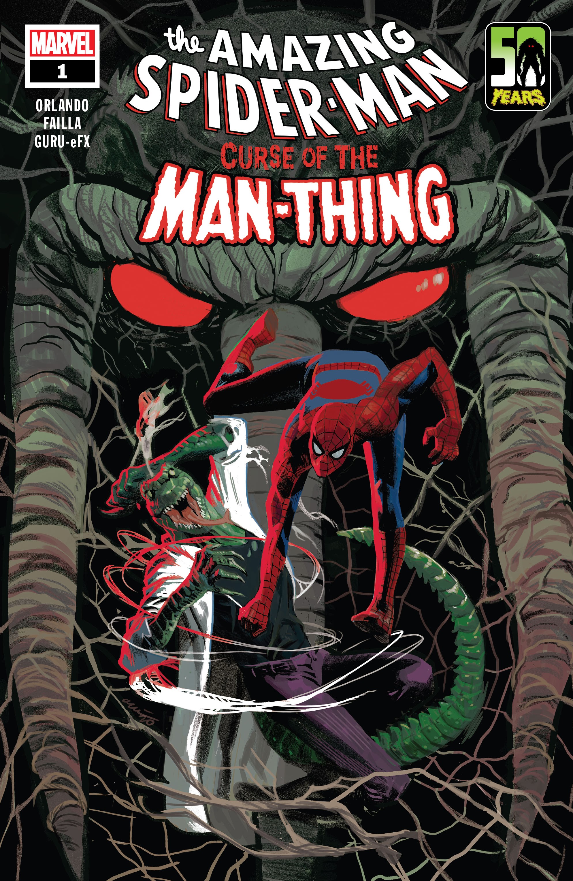 Read online Curse Of The Man-Thing comic -  Issue # Spider-Man - 1