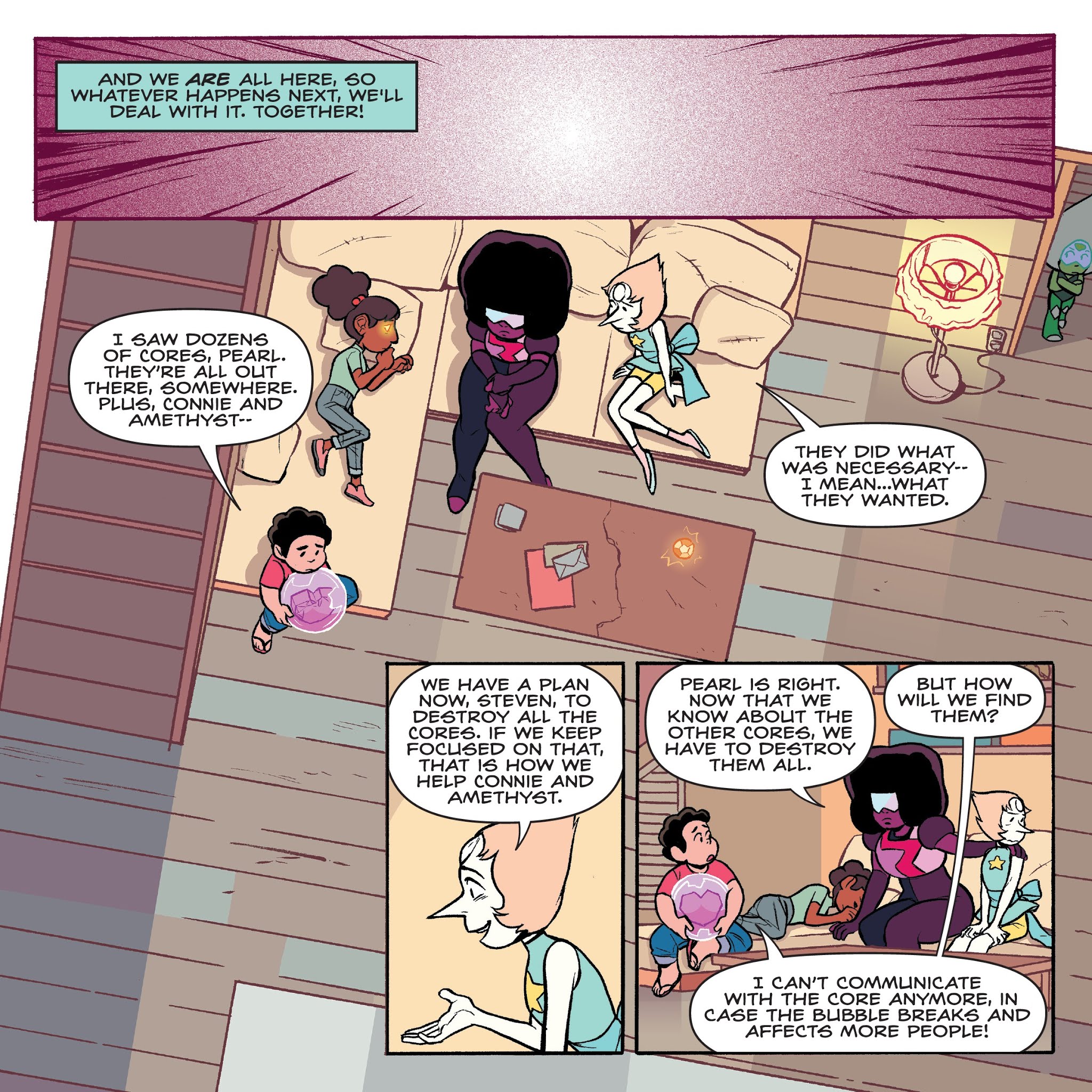 Read online Steven Universe: Harmony comic -  Issue #3 - 4