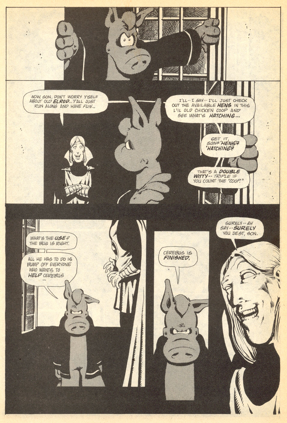 Read online Cerebus comic -  Issue #34 - 11
