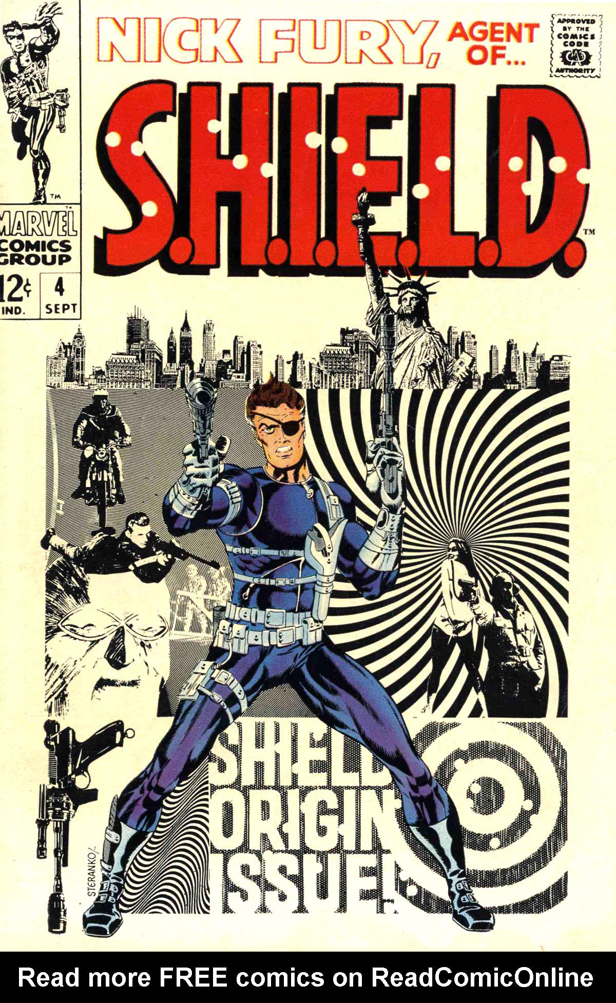 Read online Nick Fury, Agent of SHIELD comic -  Issue #4 - 1