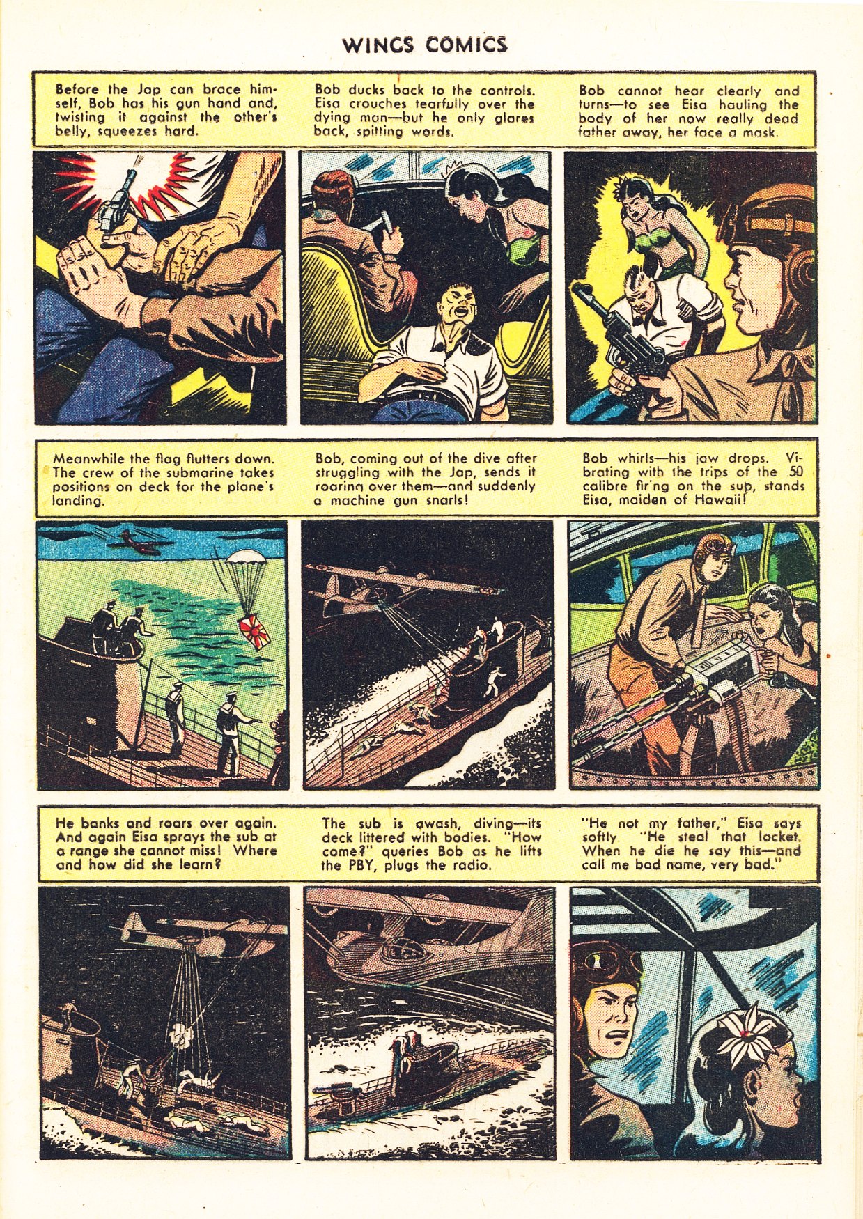 Read online Wings Comics comic -  Issue #41 - 17