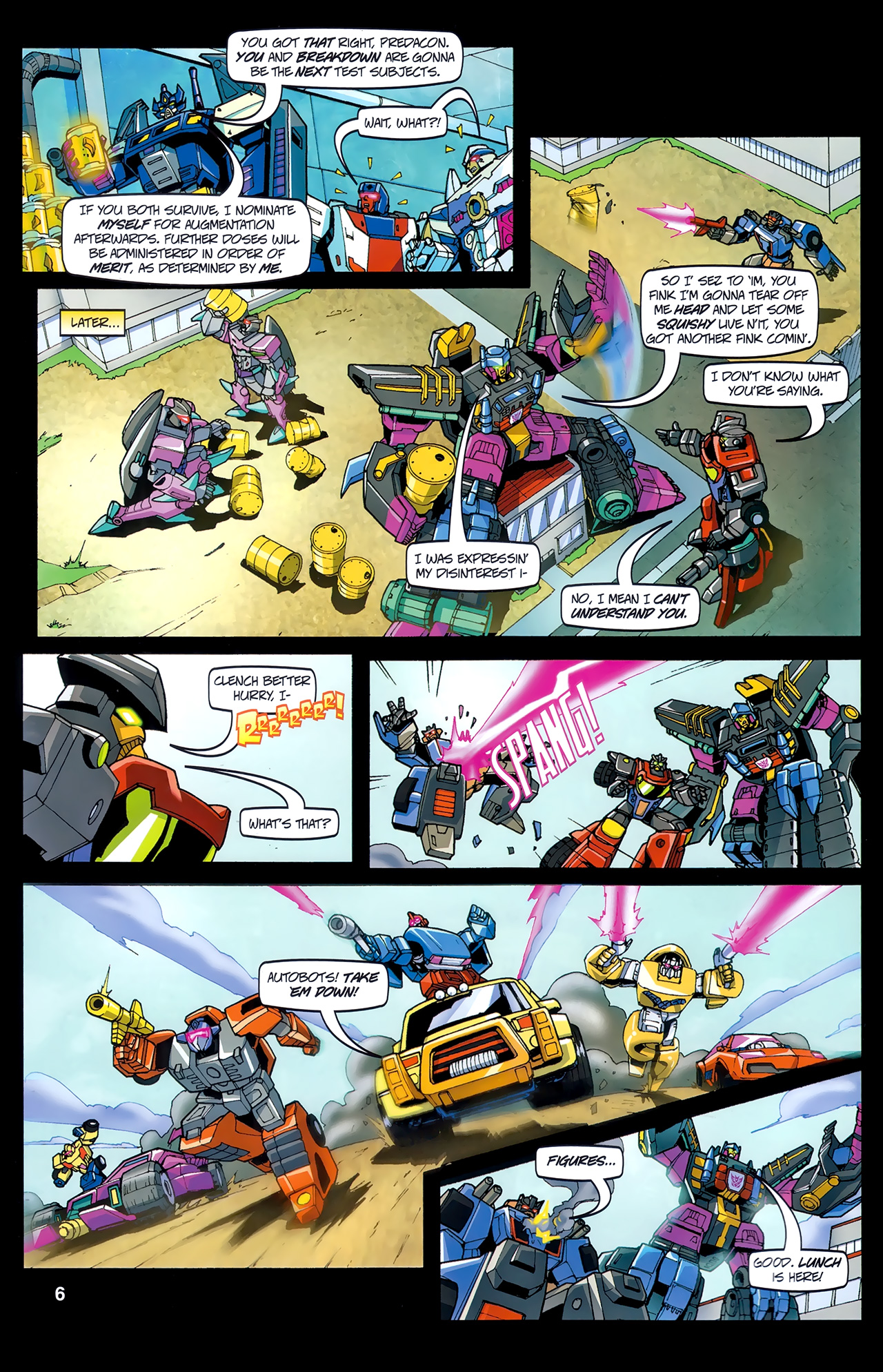 Read online Transformers: Timelines comic -  Issue #5 - 8