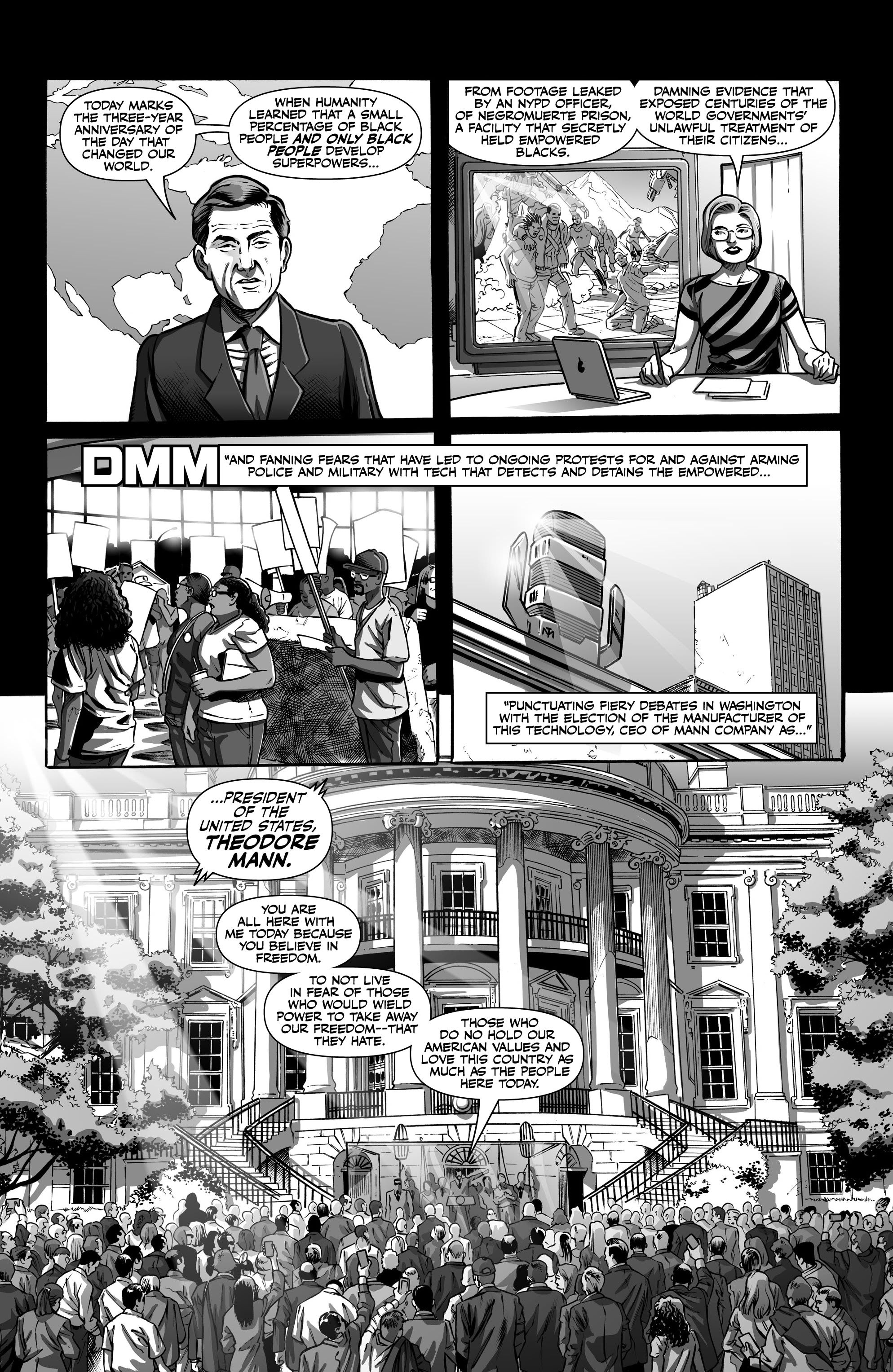 Read online WHITE (2021) comic -  Issue #1 - 4