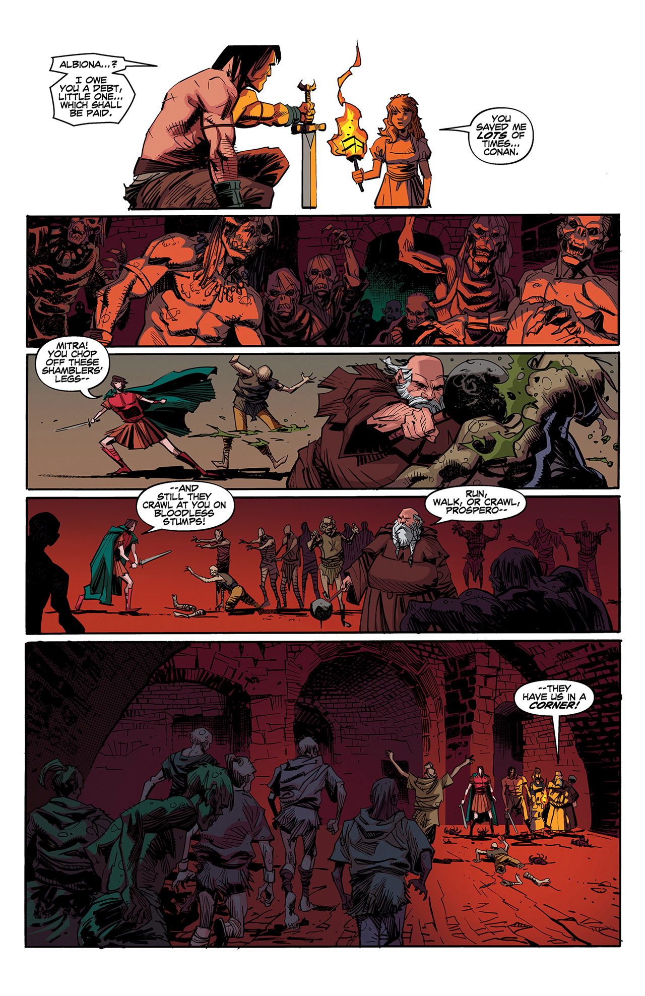 Read online Conan: Road of Kings comic -  Issue #9 - 9