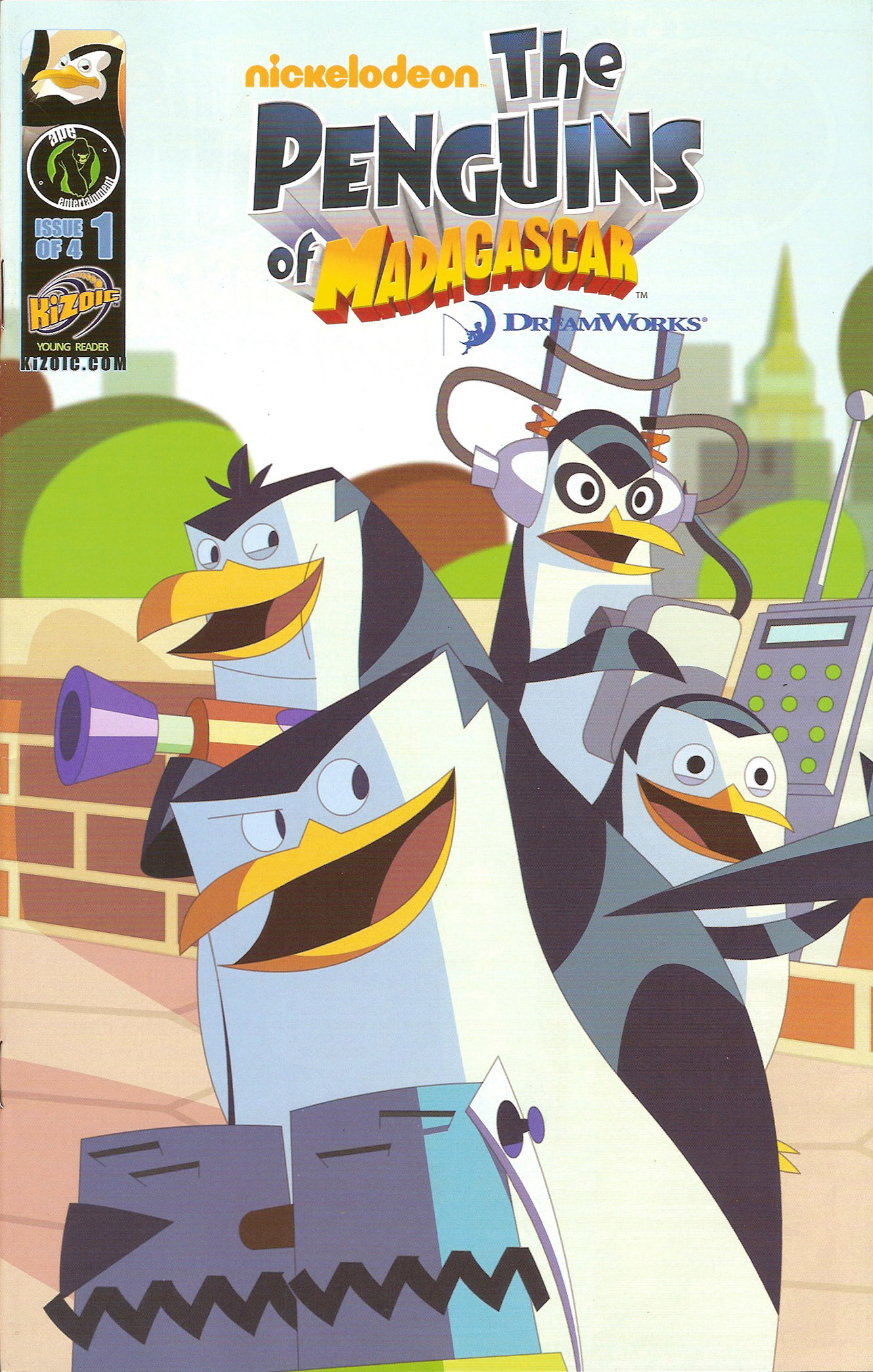 Read online Penguins of Madagascar comic -  Issue #1 - 1