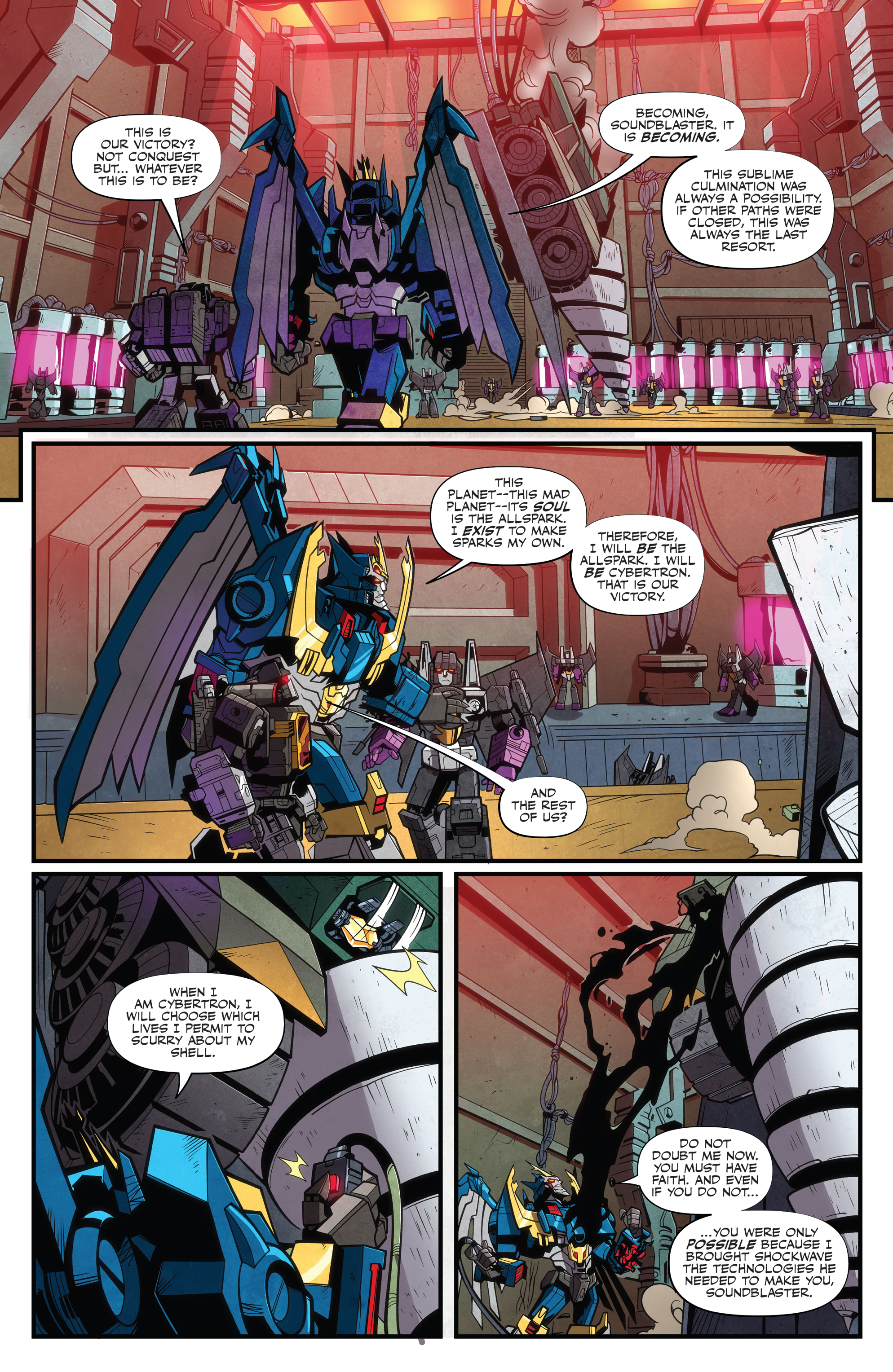 Read online Transformers: War’s End comic -  Issue #4 - 12