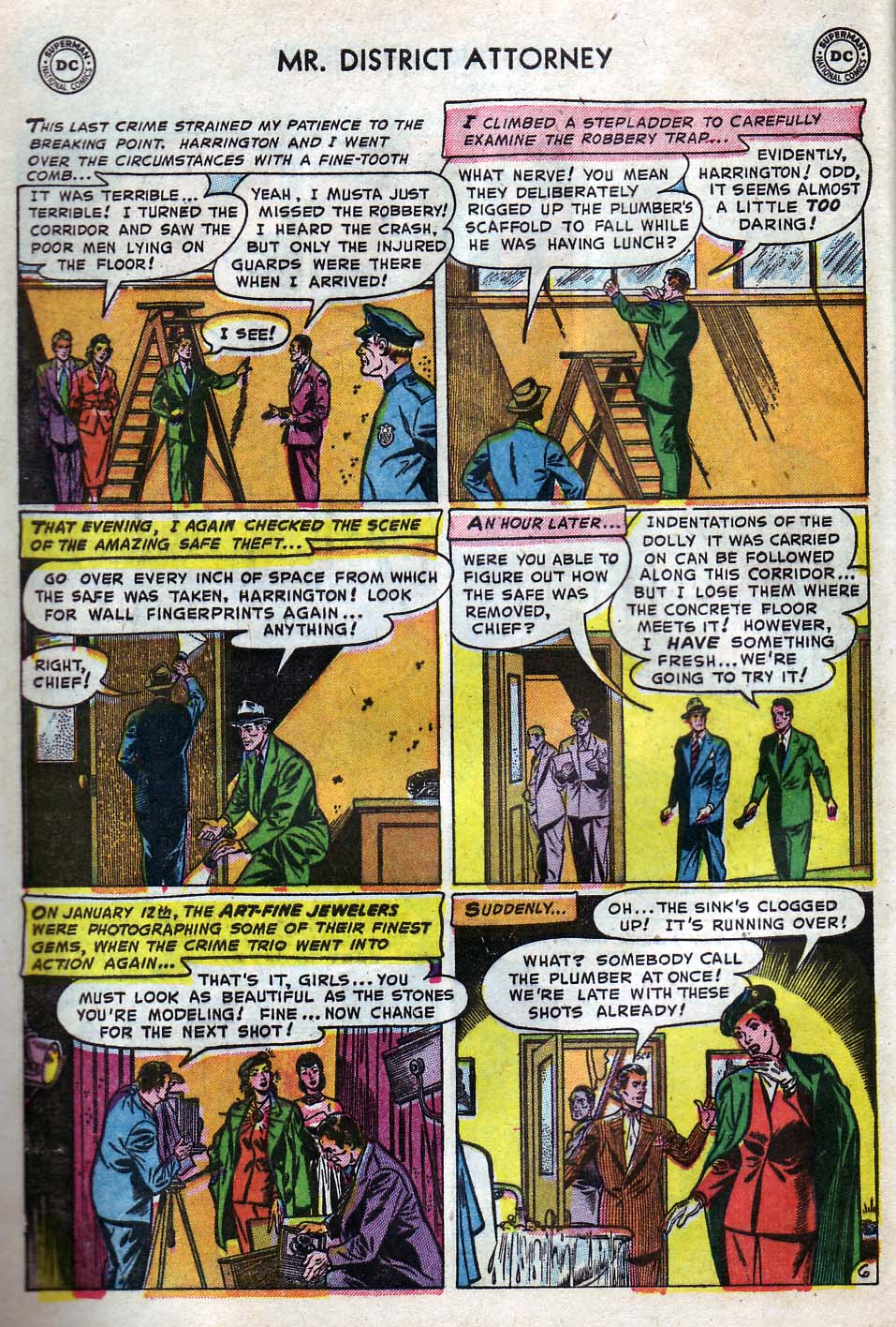 Read online Mr. District Attorney comic -  Issue #33 - 8