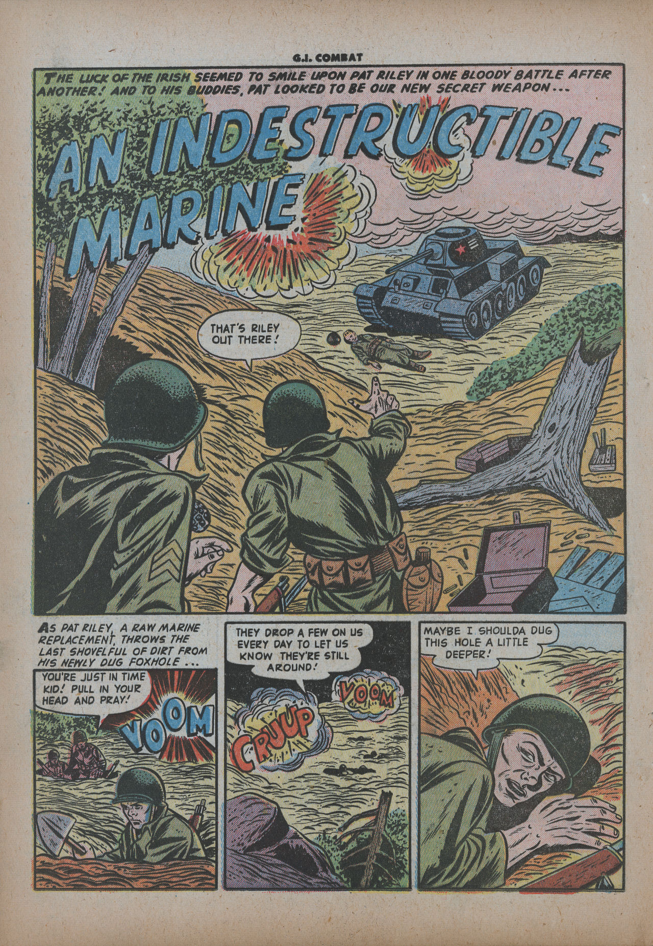 Read online G.I. Combat (1952) comic -  Issue #21 - 12