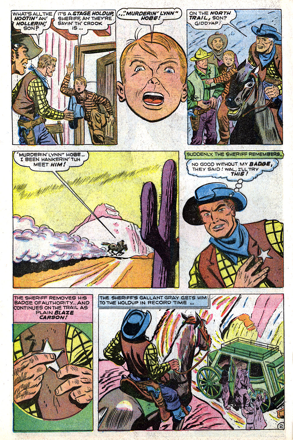 Read online Blaze Carson comic -  Issue #1 - 32