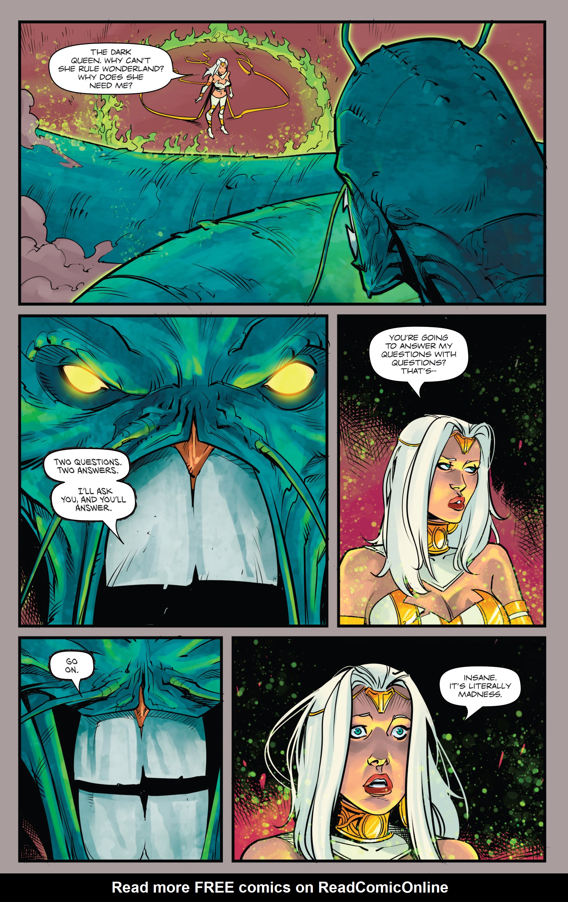 Read online Grimm Fairy Tales presents White Queen: Age of Darkness comic -  Issue #2 - 21