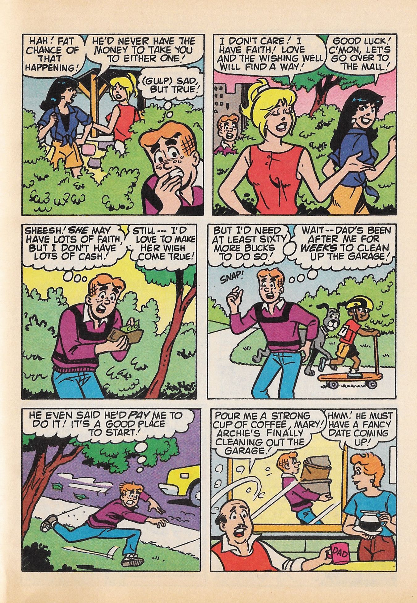 Read online Betty and Veronica Digest Magazine comic -  Issue #77 - 95