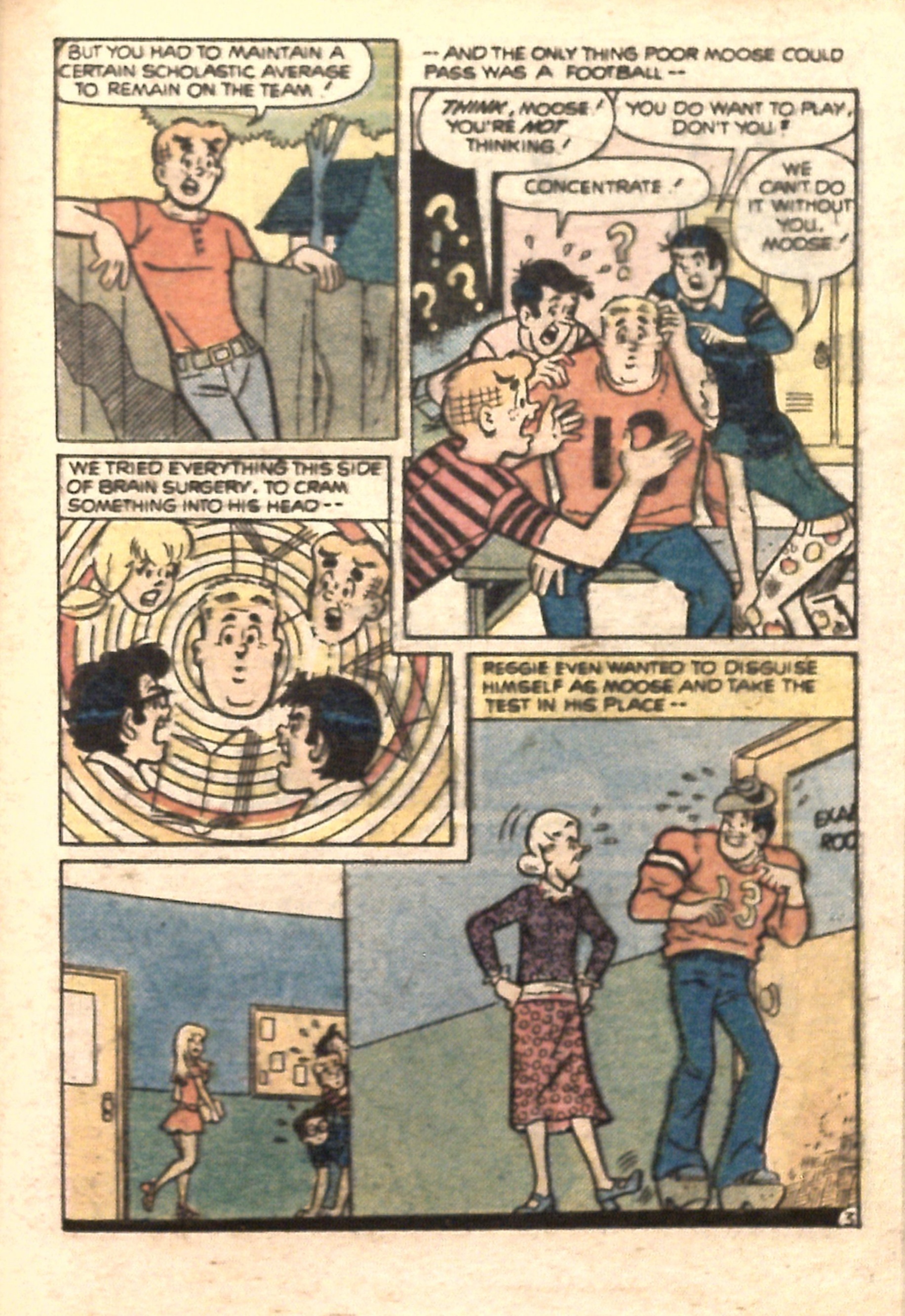 Read online Archie...Archie Andrews, Where Are You? Digest Magazine comic -  Issue #7 - 69