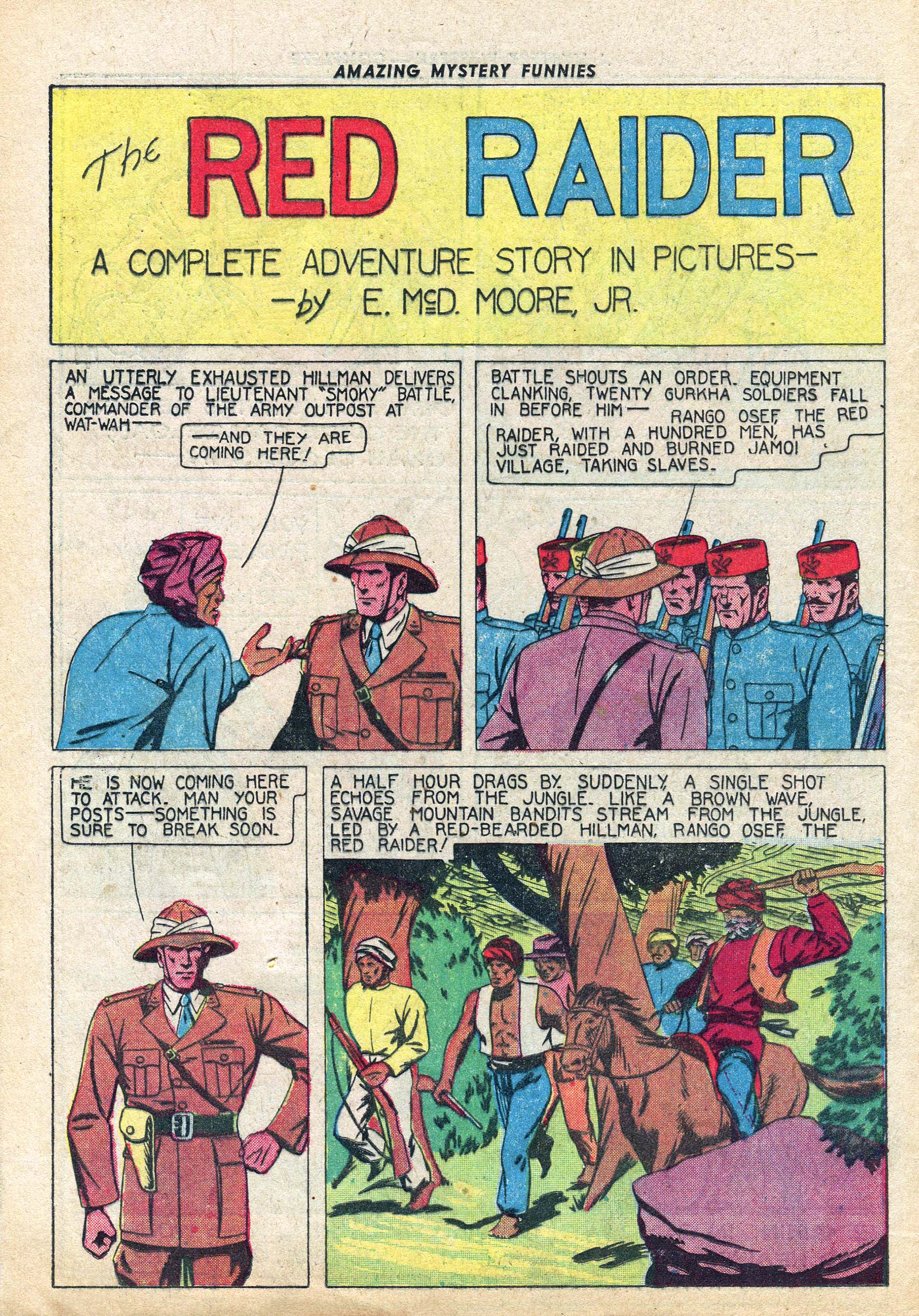 Read online Amazing Mystery Funnies comic -  Issue #2 - 42