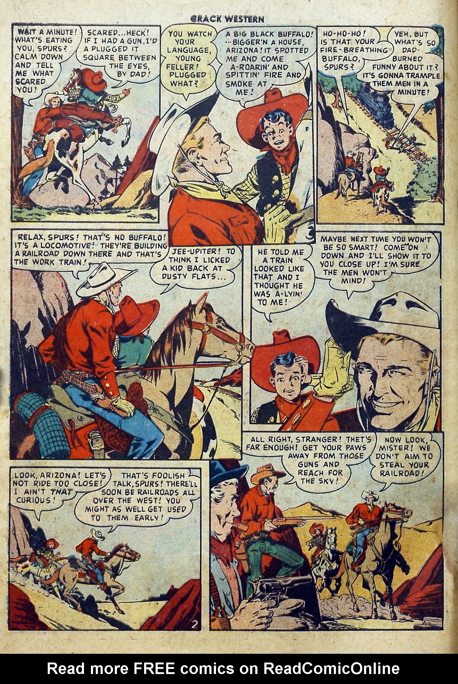 Read online Crack Western comic -  Issue #63 - 4