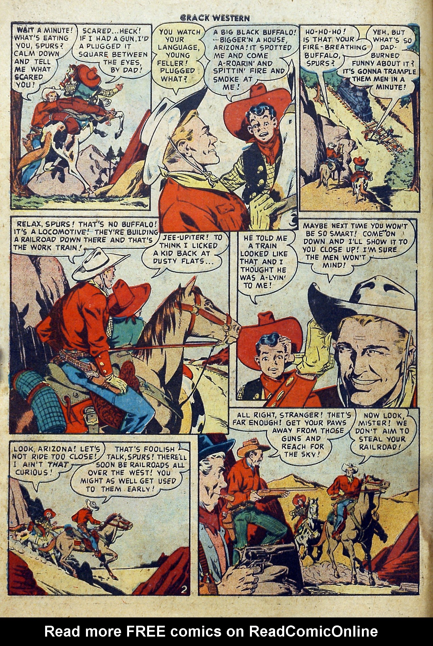 Read online Crack Western comic -  Issue #63 - 4