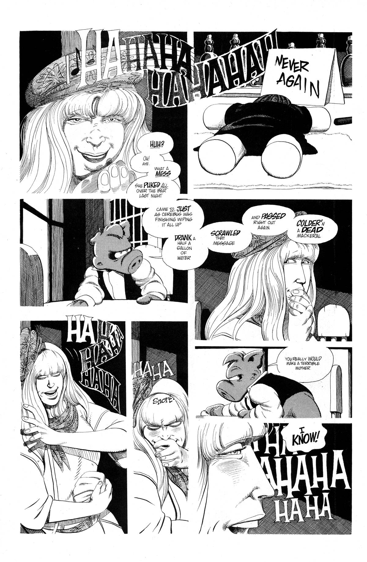 Read online Cerebus comic -  Issue #230 - 18