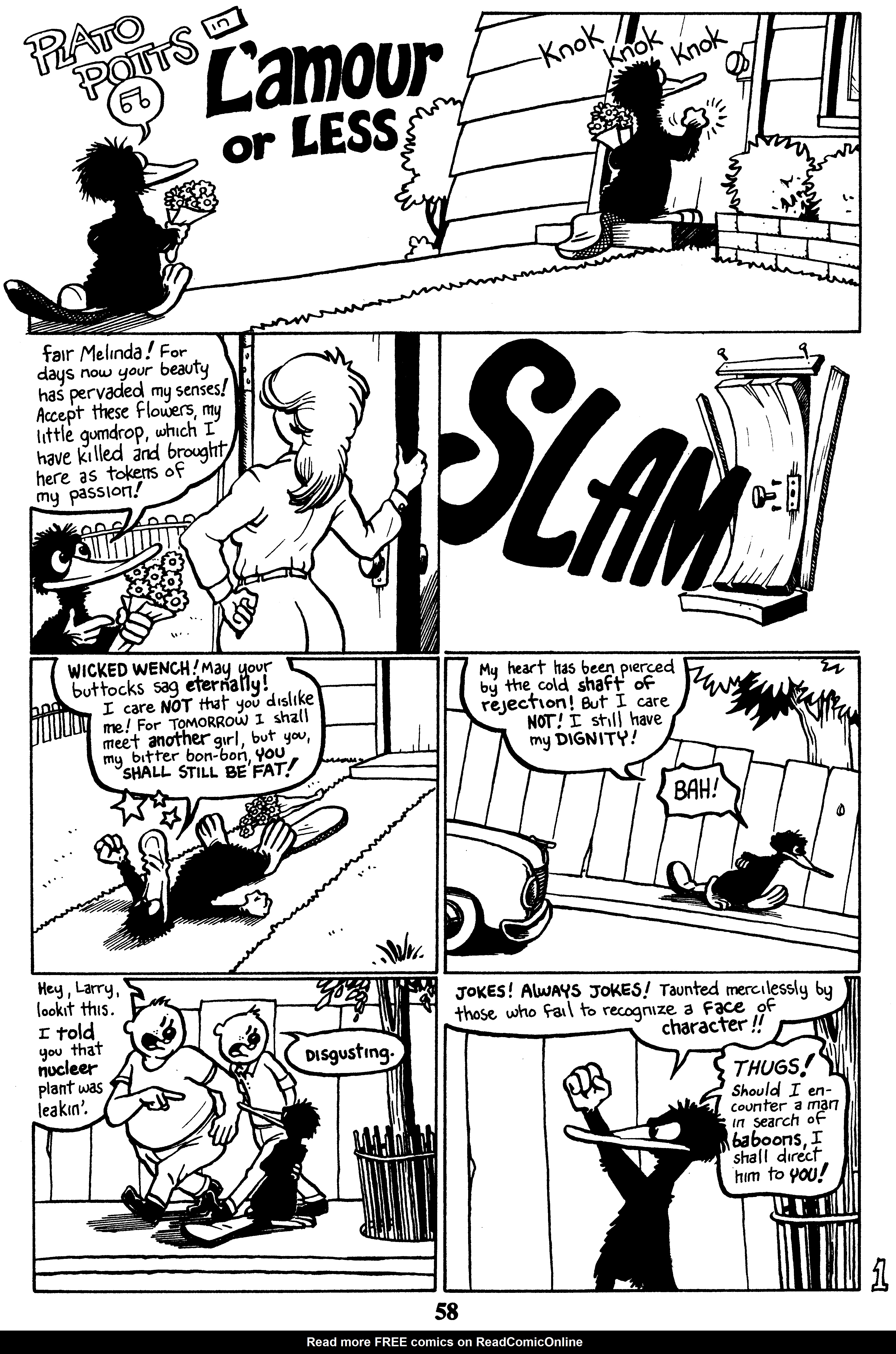 Read online Critters comic -  Issue #50 - 60