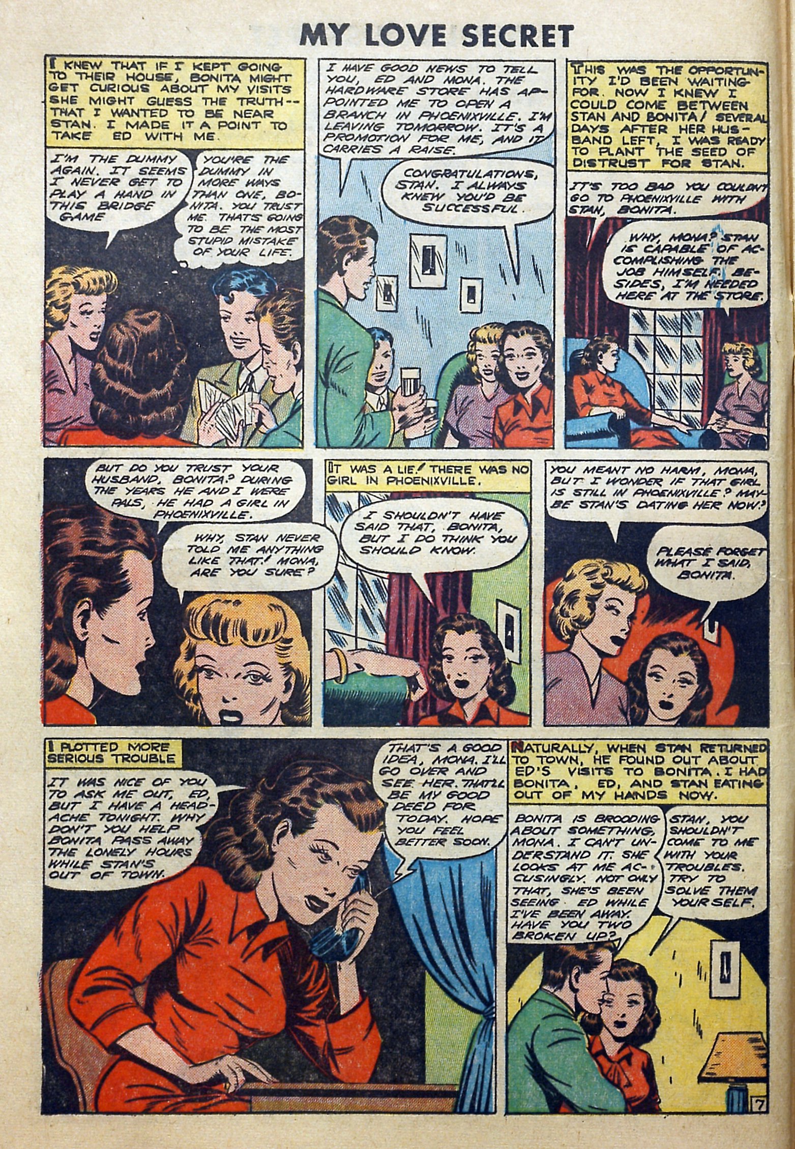 Read online My Love Secret comic -  Issue #30 - 8