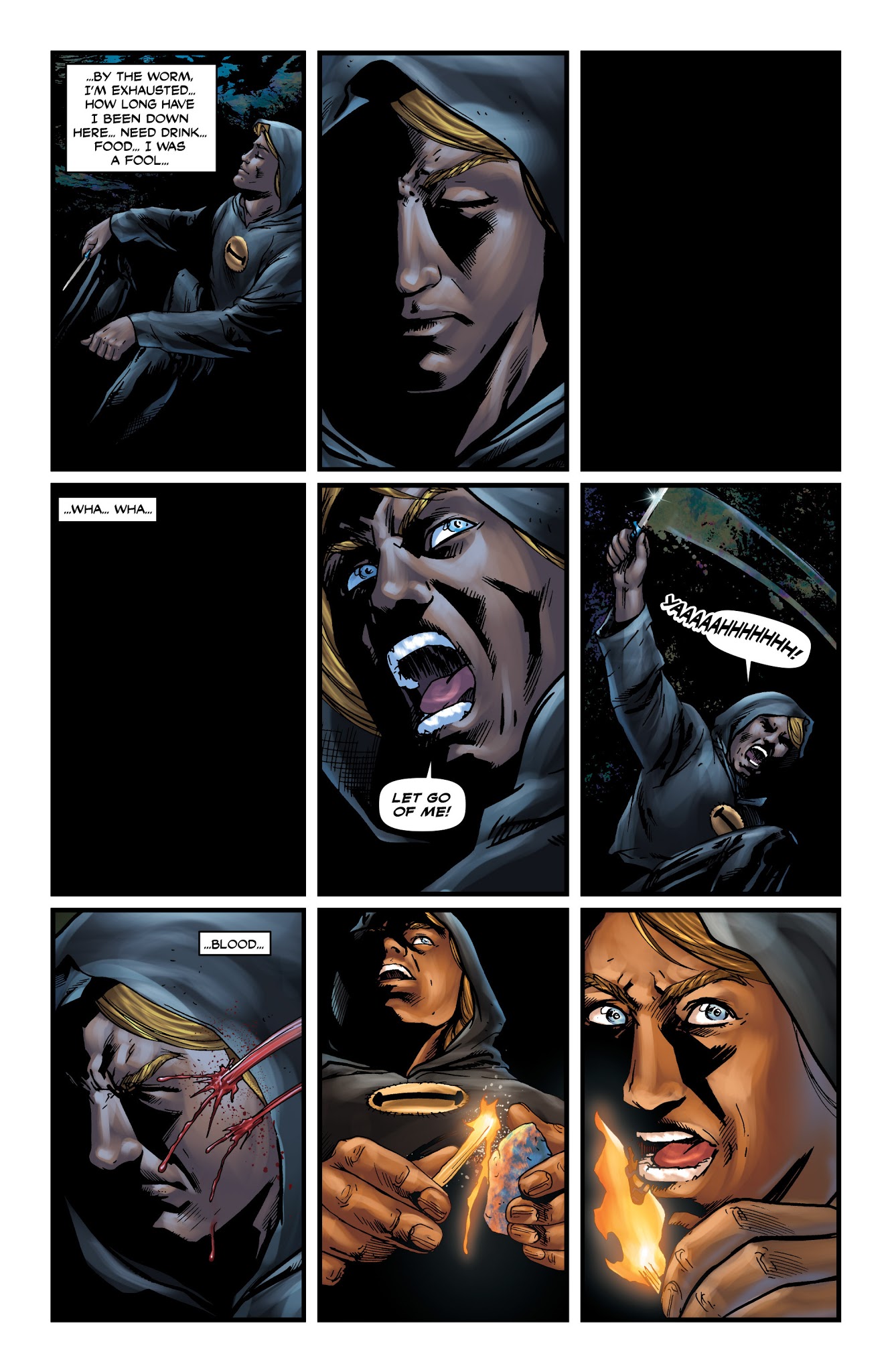 Read online In the House of the Worm comic -  Issue #3 - 8