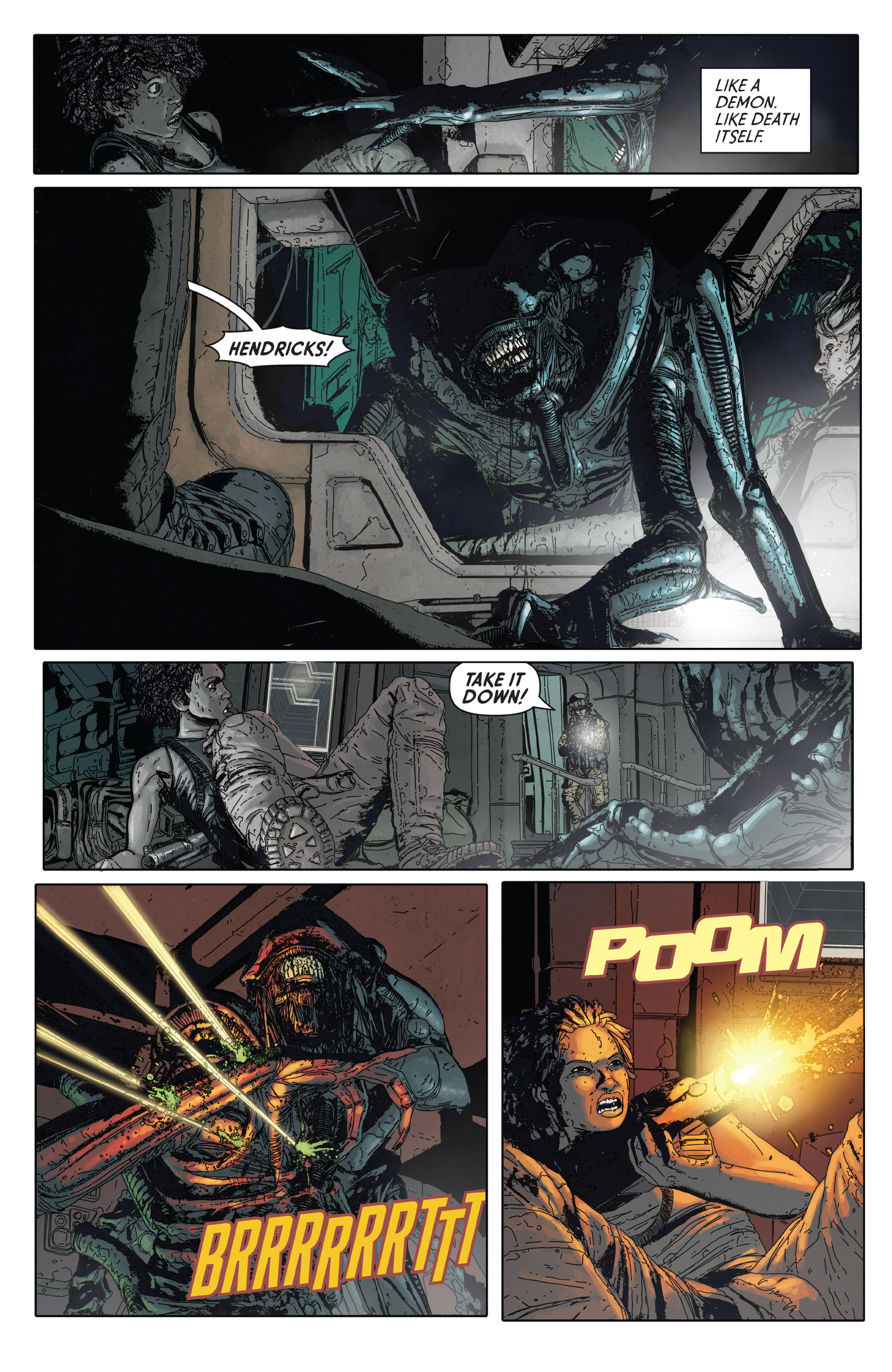 Read online Aliens: Defiance comic -  Issue #2 - 17