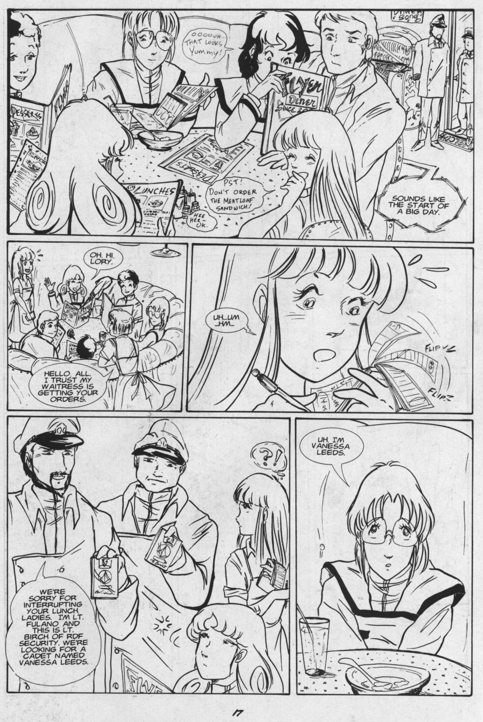 Read online Robotech Academy Blues comic -  Issue #2 - 19