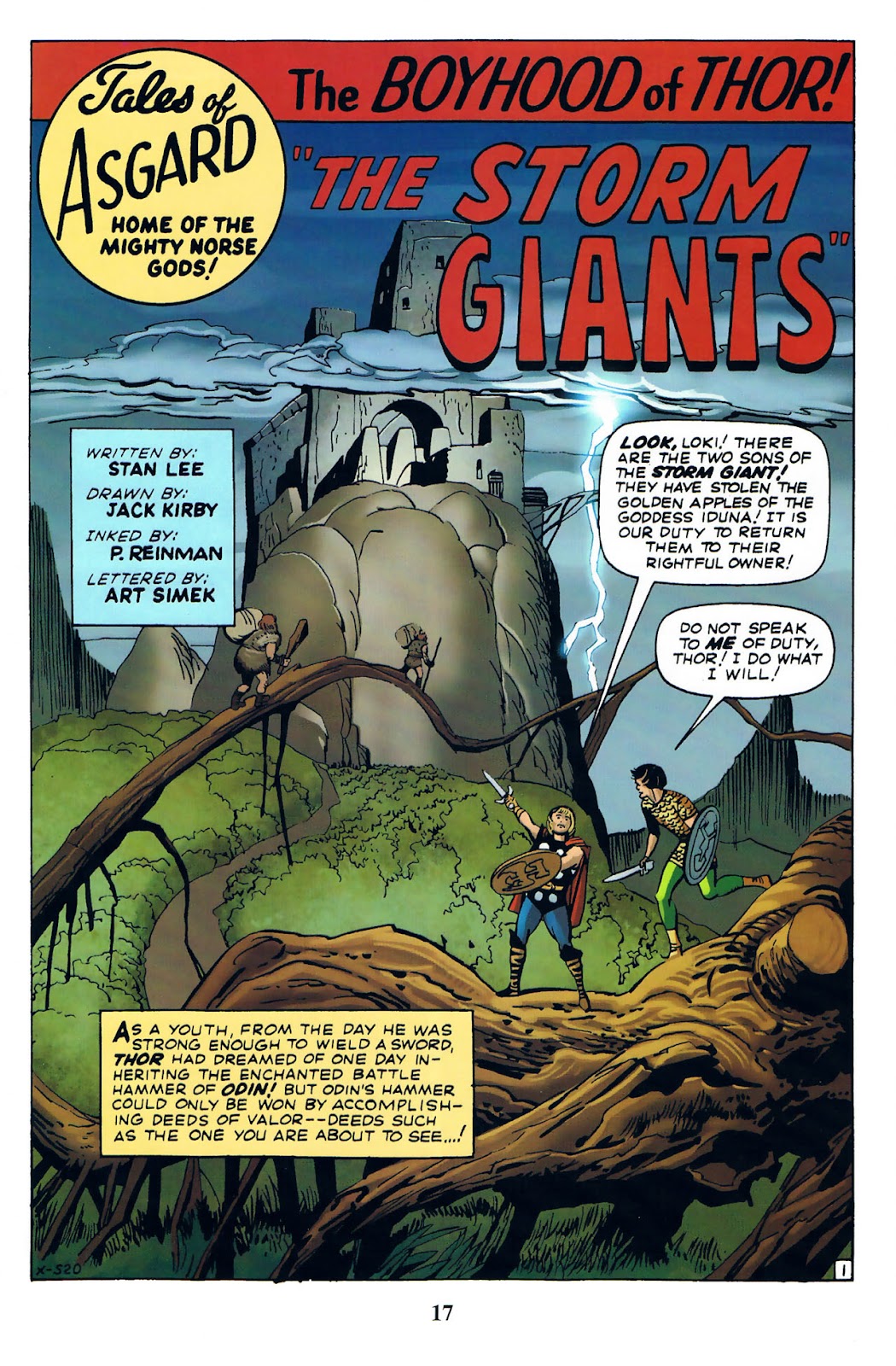 Thor: Tales of Asgard by Stan Lee & Jack Kirby issue 1 - Page 19